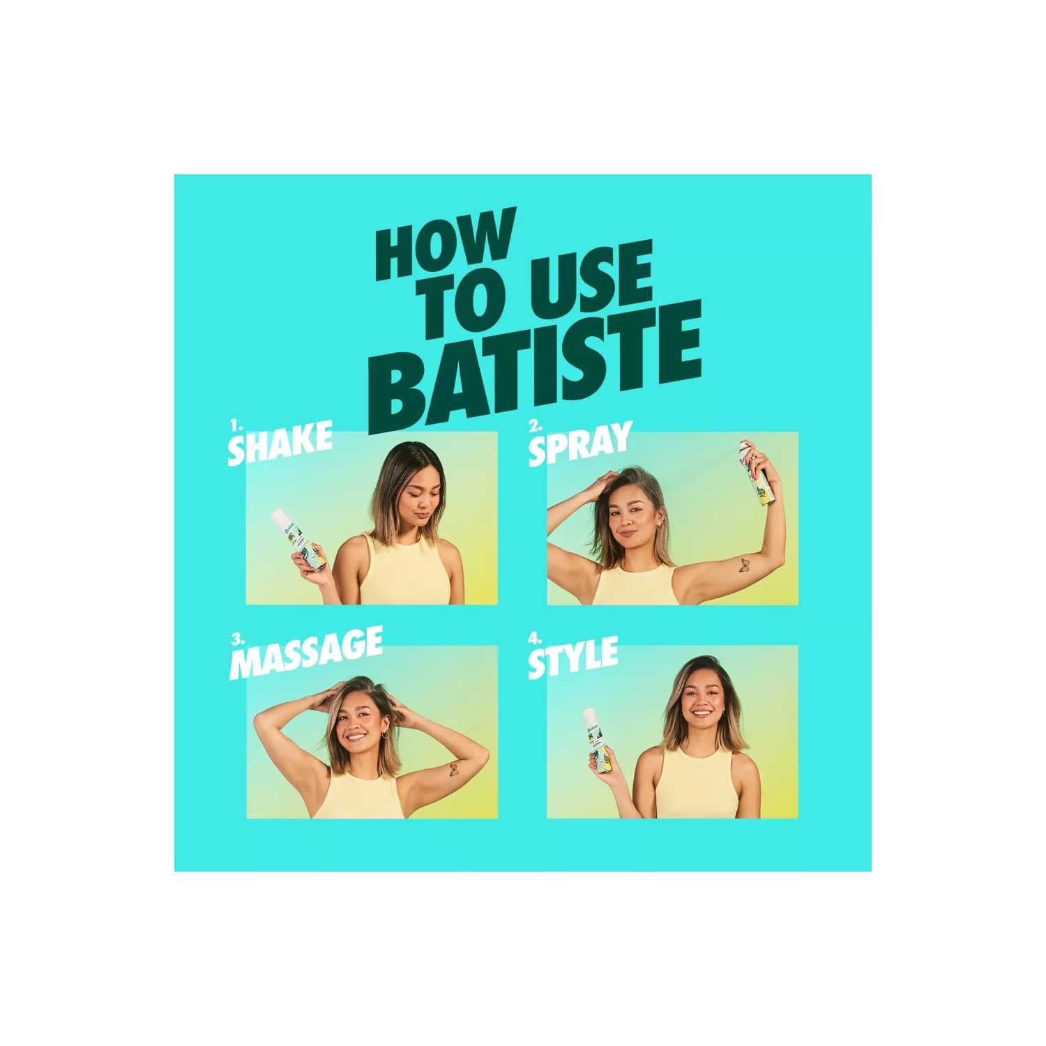 Batiste Original Dry Shampoo 5.71oz, 2-Pack