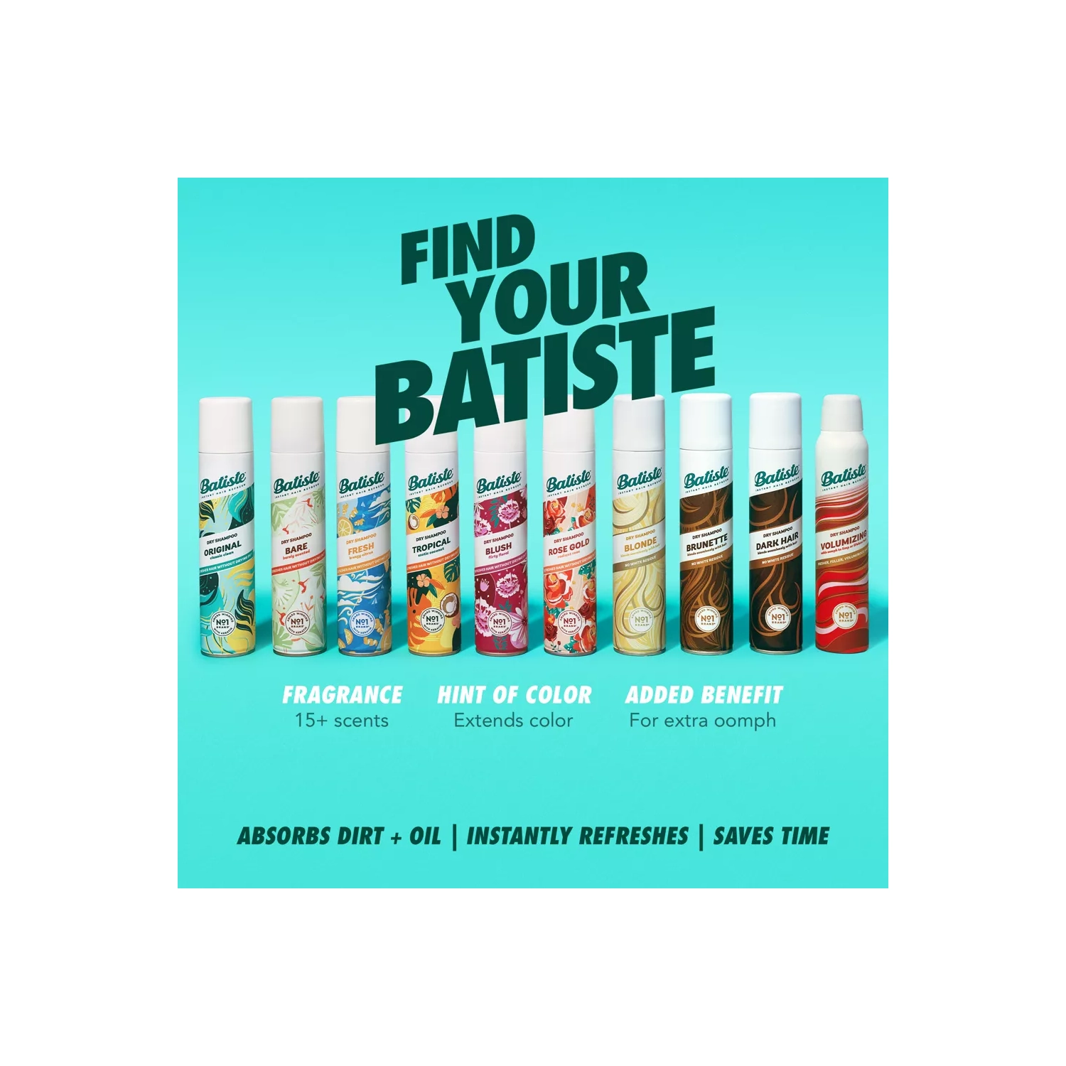 Batiste Original Dry Shampoo 5.71oz, 2-Pack