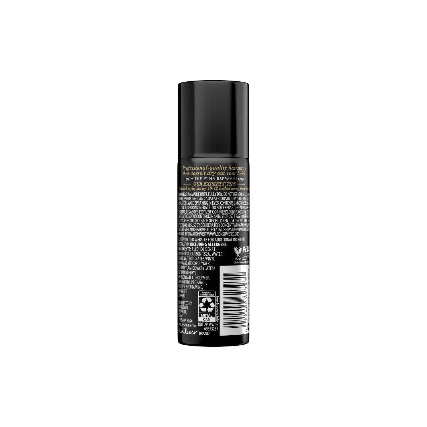 Tresemme Extra Hold Travel Size Hairspray - 1.5oz, 2 Pack