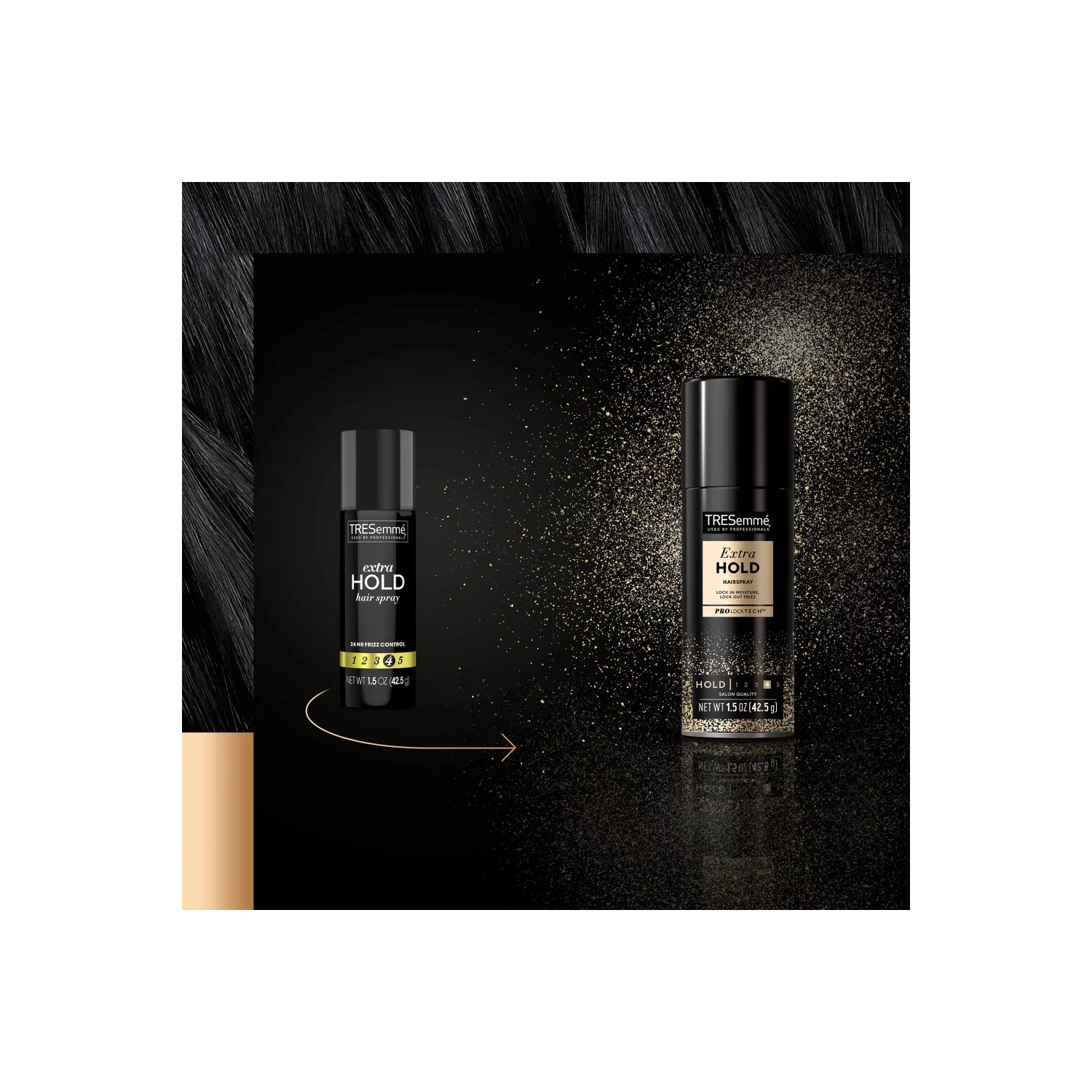 Tresemme Extra Hold Travel Size Hairspray - 1.5oz, 2 Pack