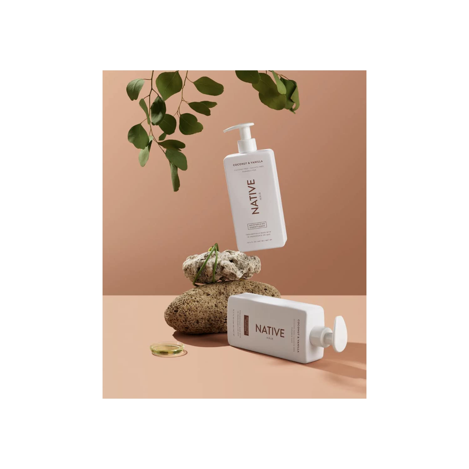 Native Shampoo and Conditioner set, 16.5 fl oz, 2 pack