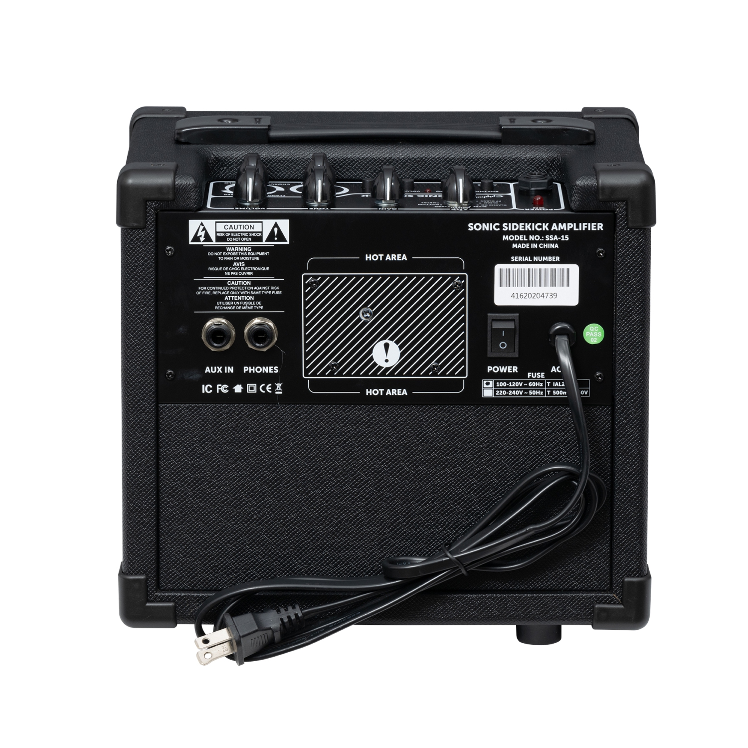 Amplificateur combiné Sonic Sidekick Power Players d'Epiphone - 15 W