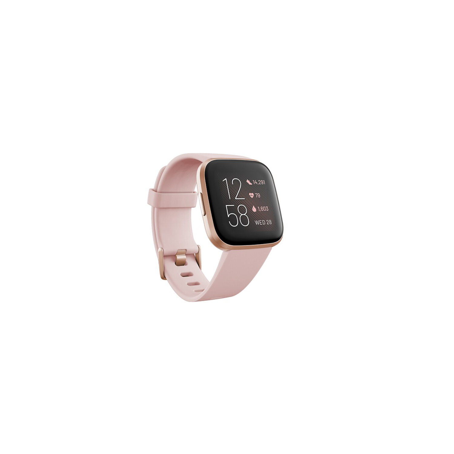 Brand New- Fitbit Versa 2 Health and Fitness Smartwatch (Petal/Copper Rose)