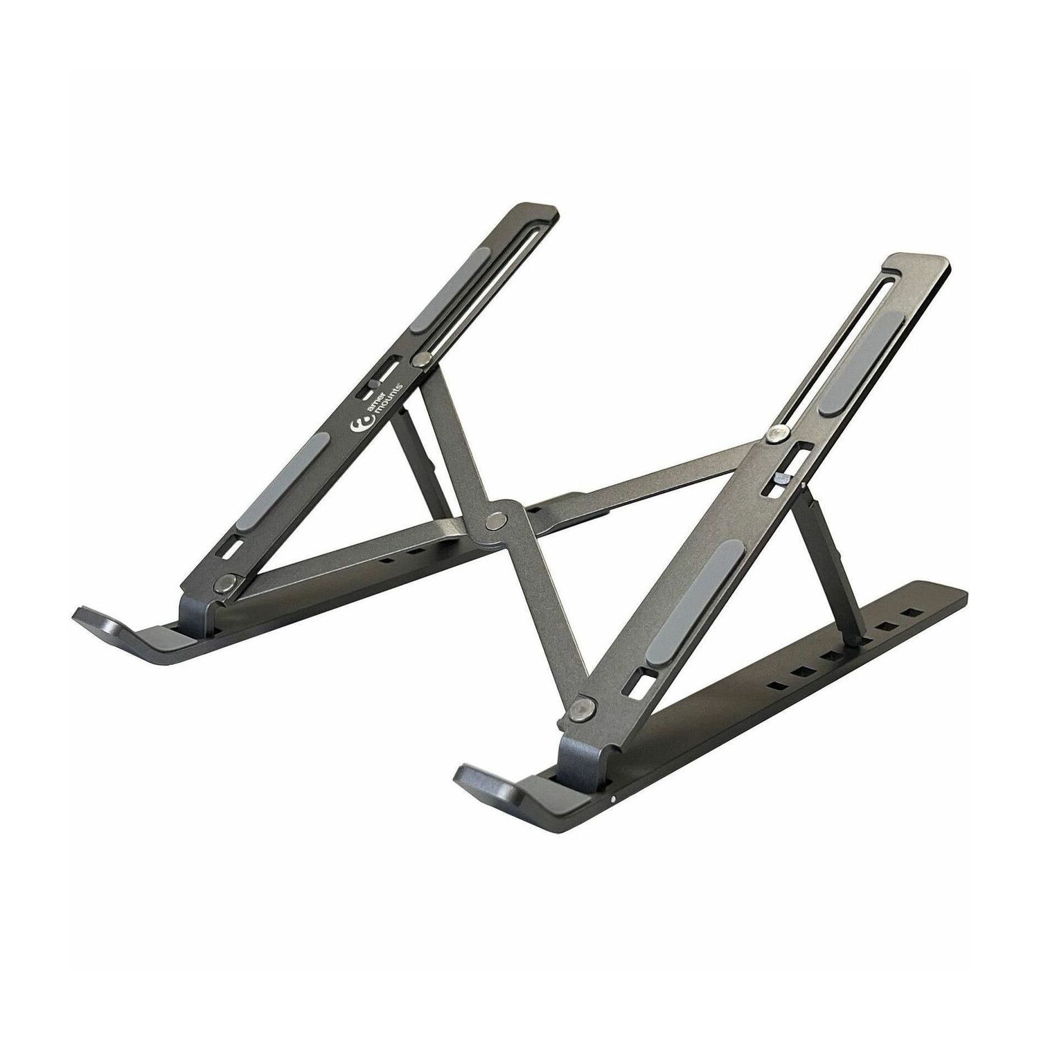 AMER Networks Folding Travel Laptop Tablet Stand - Gray