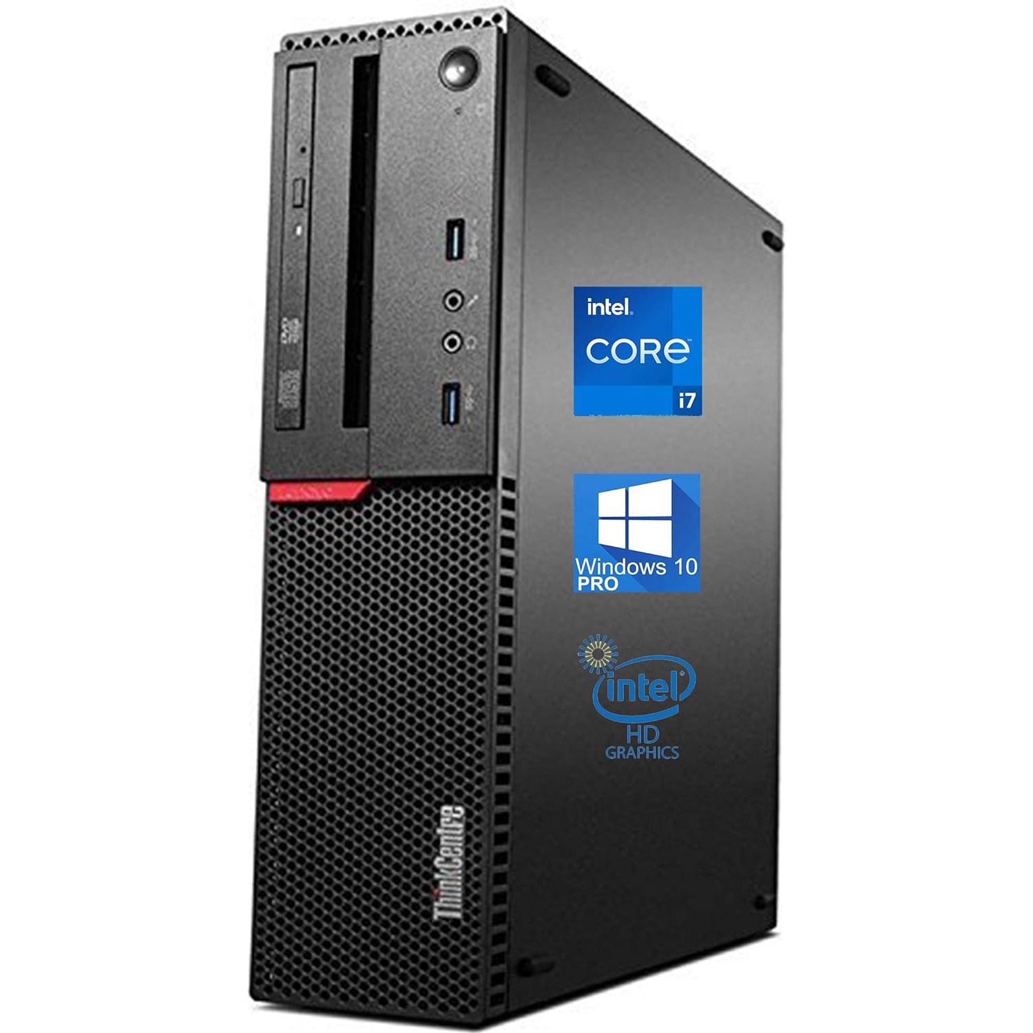 Refurbished LENOVO ThinkCentre M900,SFF Intel HD Graphics 530,i5-6500, 8GB, 256GB PCIe,2 Years Warranty, 100174-20850