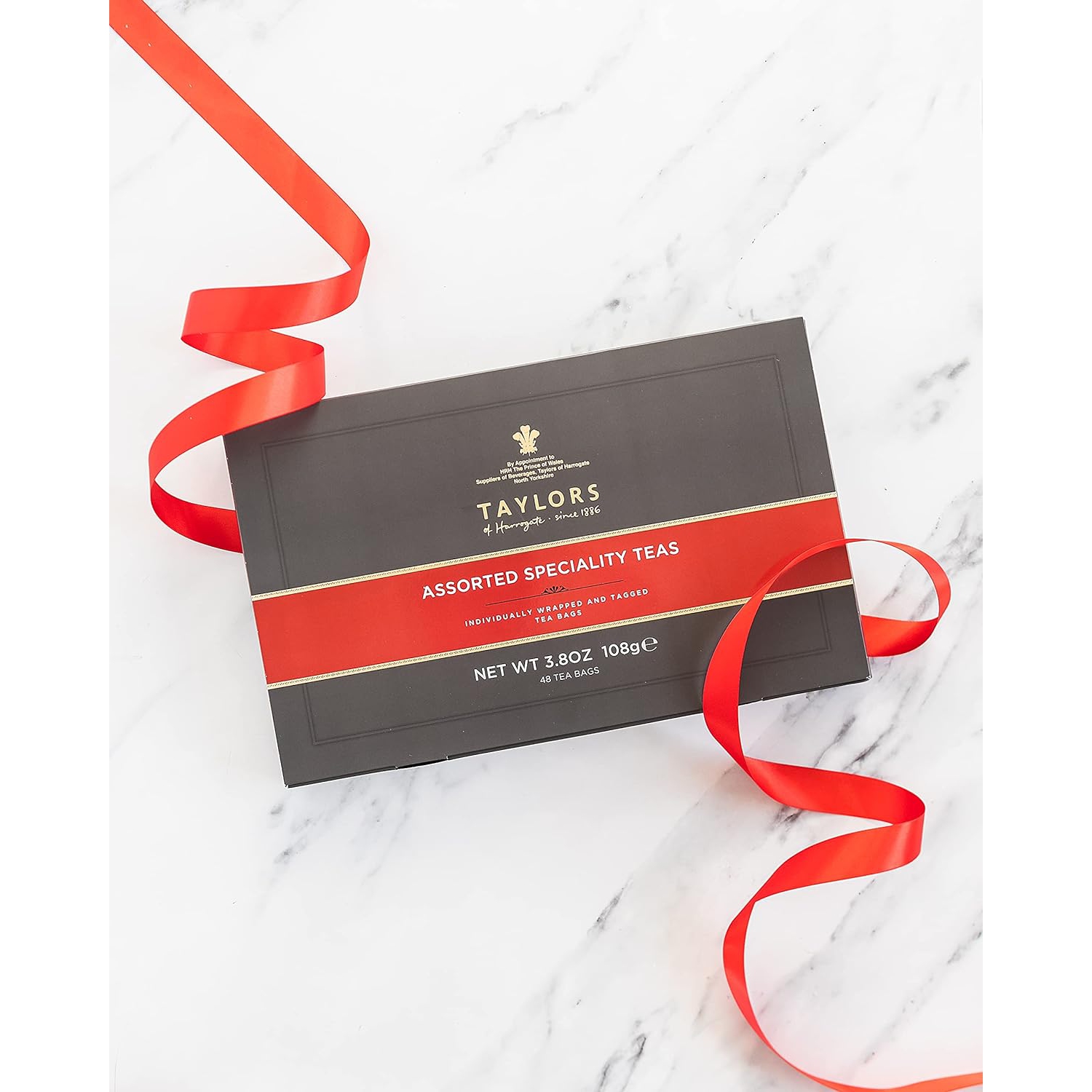 Taylors of Harrogate Assorted Specialty Teas Box, Classic Tea Variety Box,