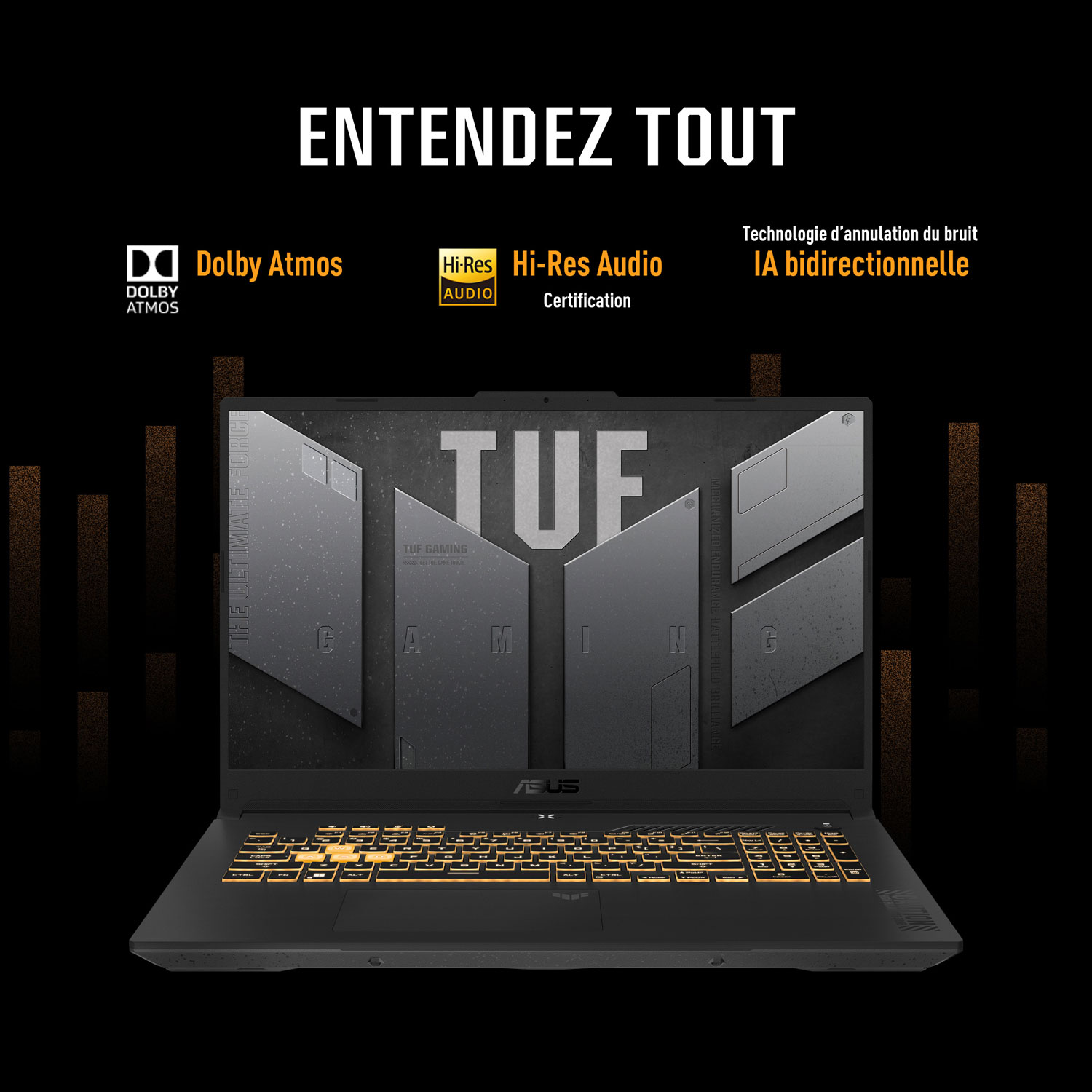 ASUS TUF Gaming F17 17.3" Gaming Laptop - Mecha Grey