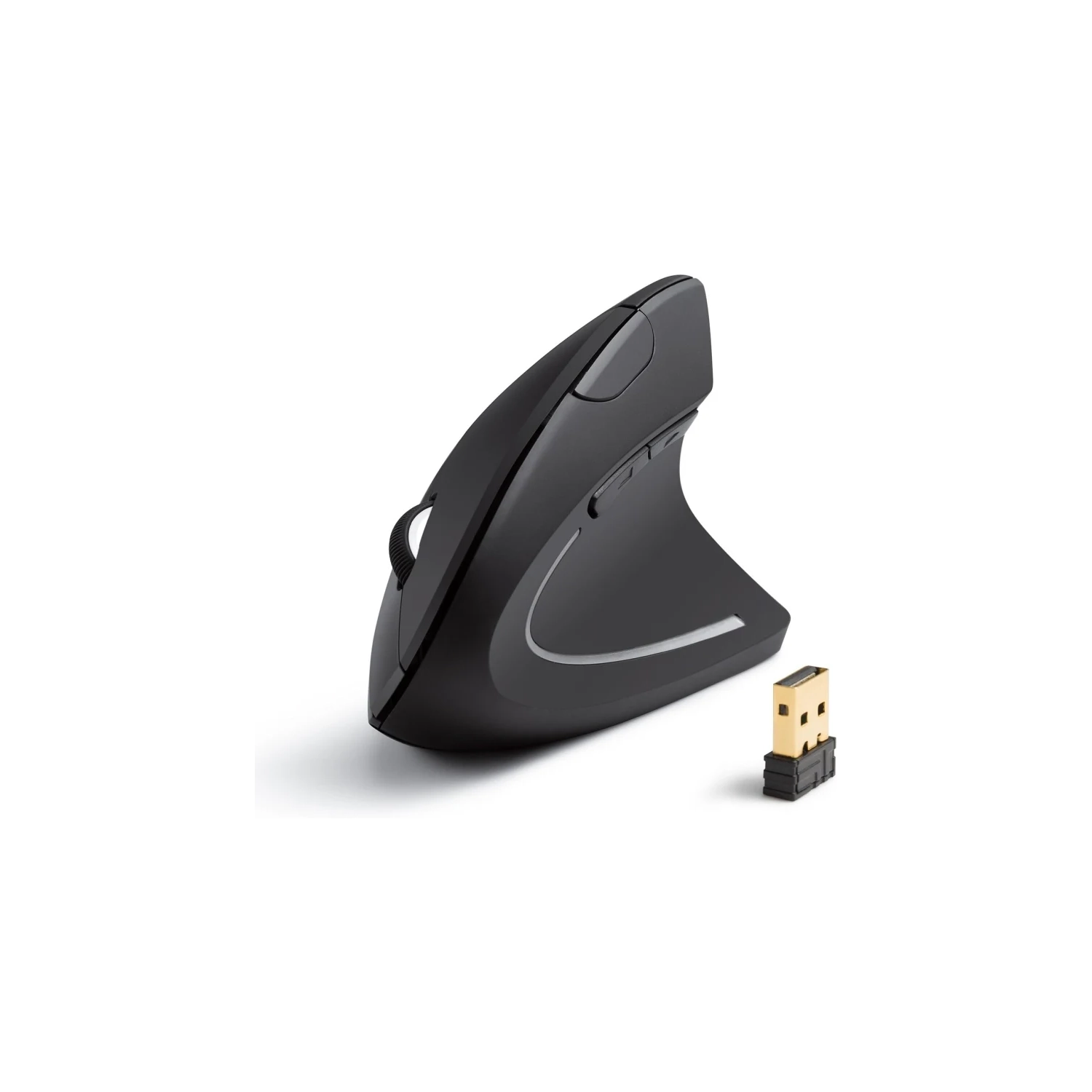 Ergonomic Vertical Mouse - 2.4GHz Wireless Optical Mice with 3 Adjustable DPI, 6 Buttons - Ideal for Laptop, PC, Computer, Desktop