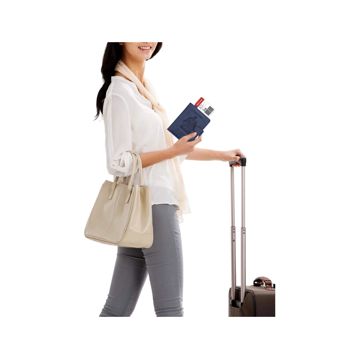 Étui portefeuille avec porte-passeport et protection RFID Canada - Protégez vos articles essentiels avec style