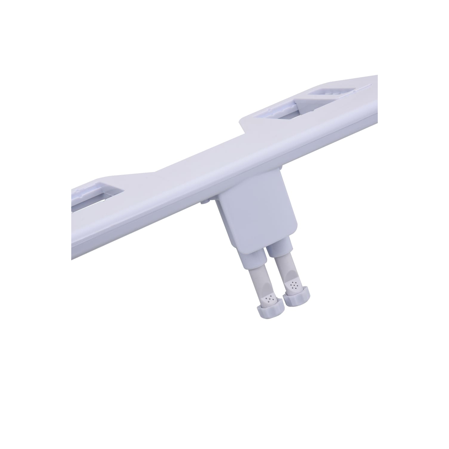 vidaXL Bidet Toilet Seat Attachment Hot Cold Water Dual Nozzles