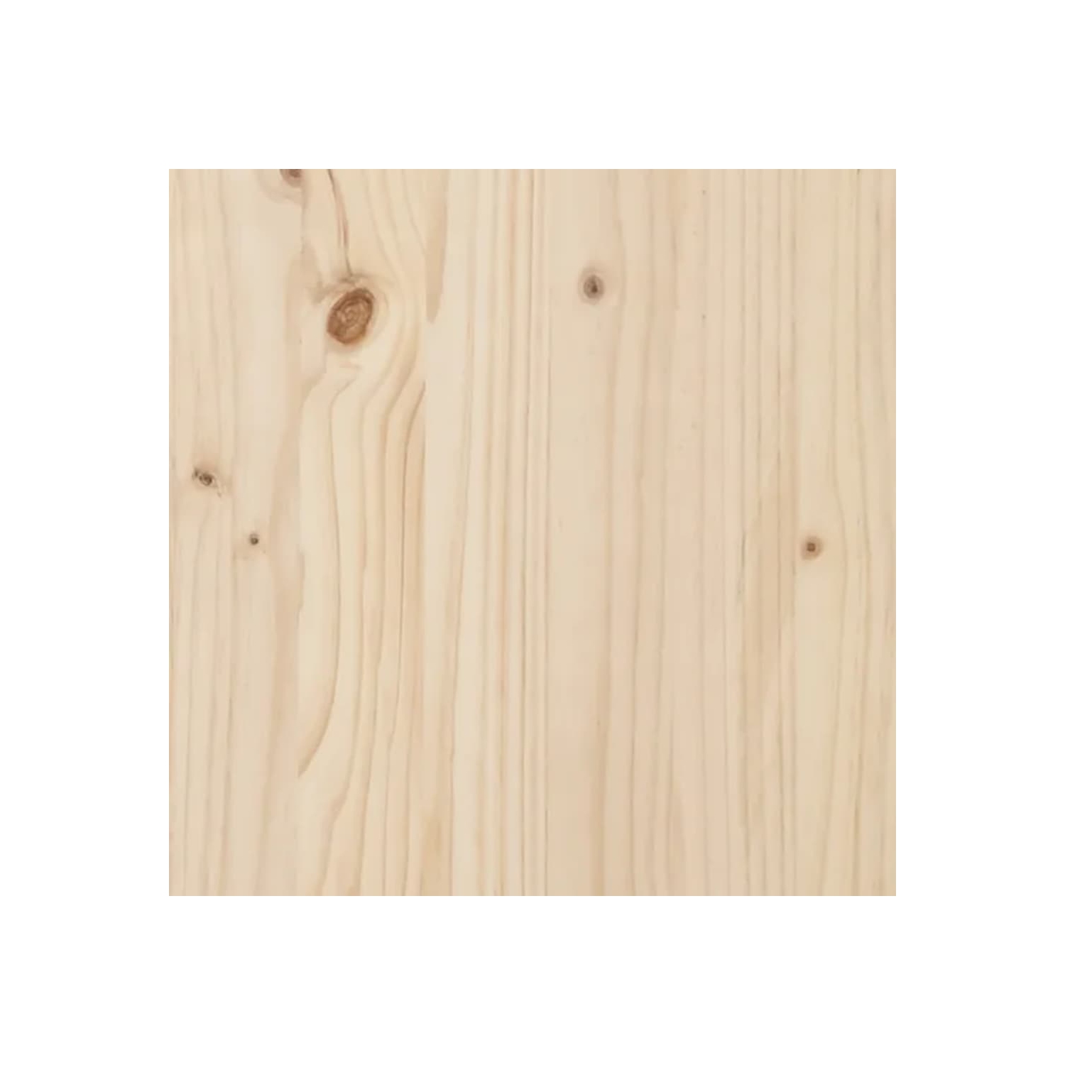 VidaXL panier à linge en pin massif de 44x44x76&nbsp;cm