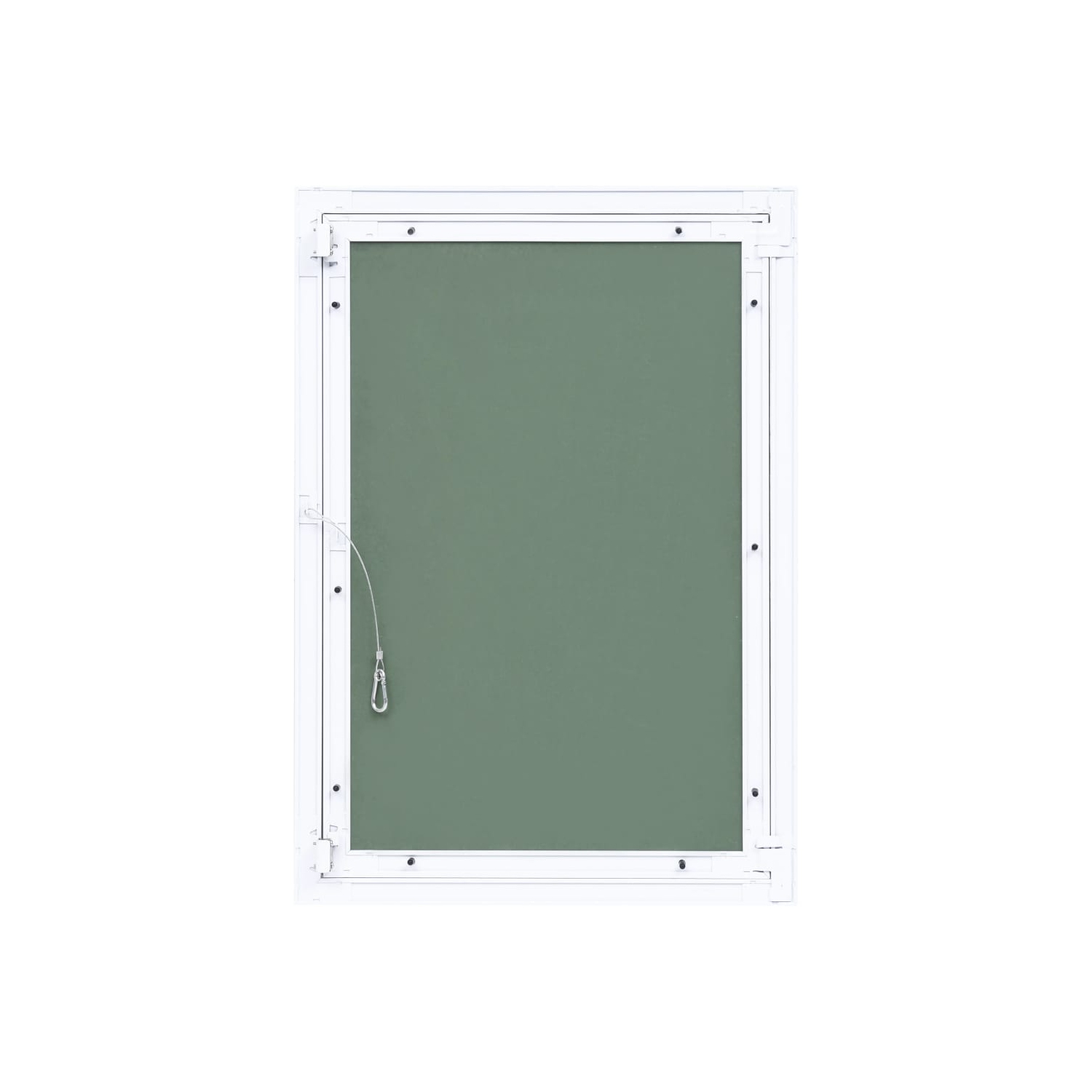 vidaXL Access Panel with Aluminium Frame and Plasterboard 400x600 mm