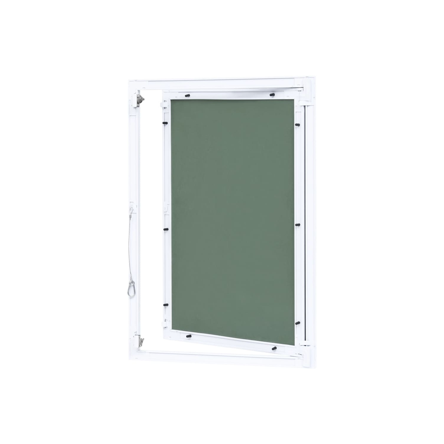 vidaXL Access Panel with Aluminium Frame and Plasterboard 400x600 mm