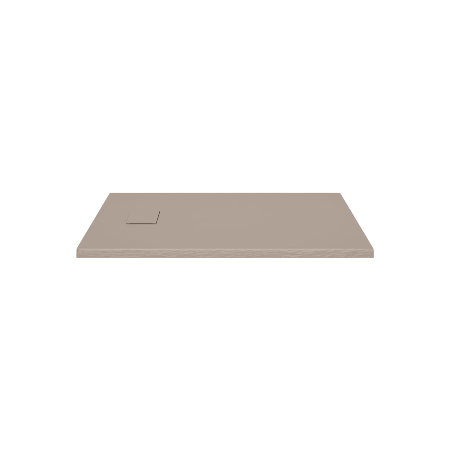 vidaXL Shower Base Tray SMC Brown 100x80 cm
