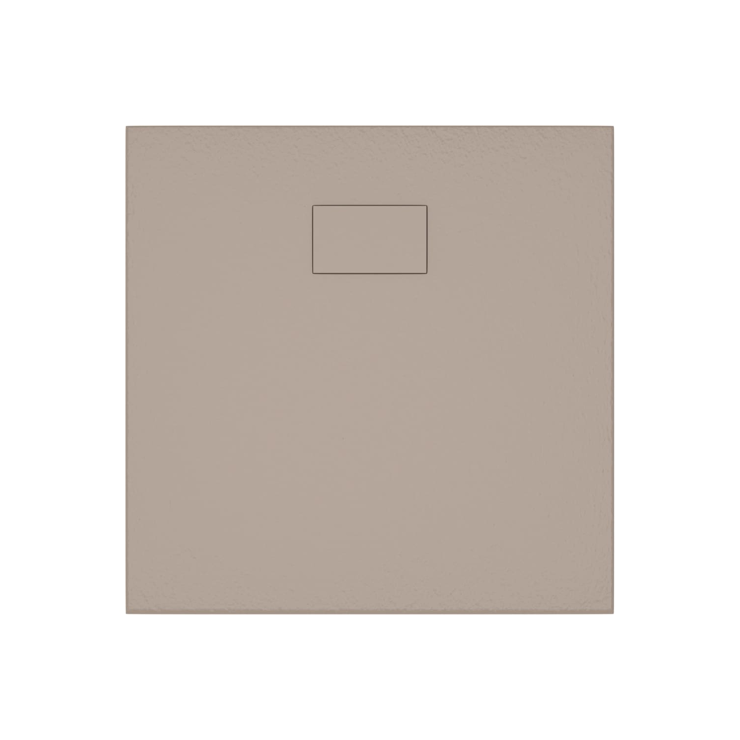 vidaXL Shower Base Tray SMC Brown 90x90 cm