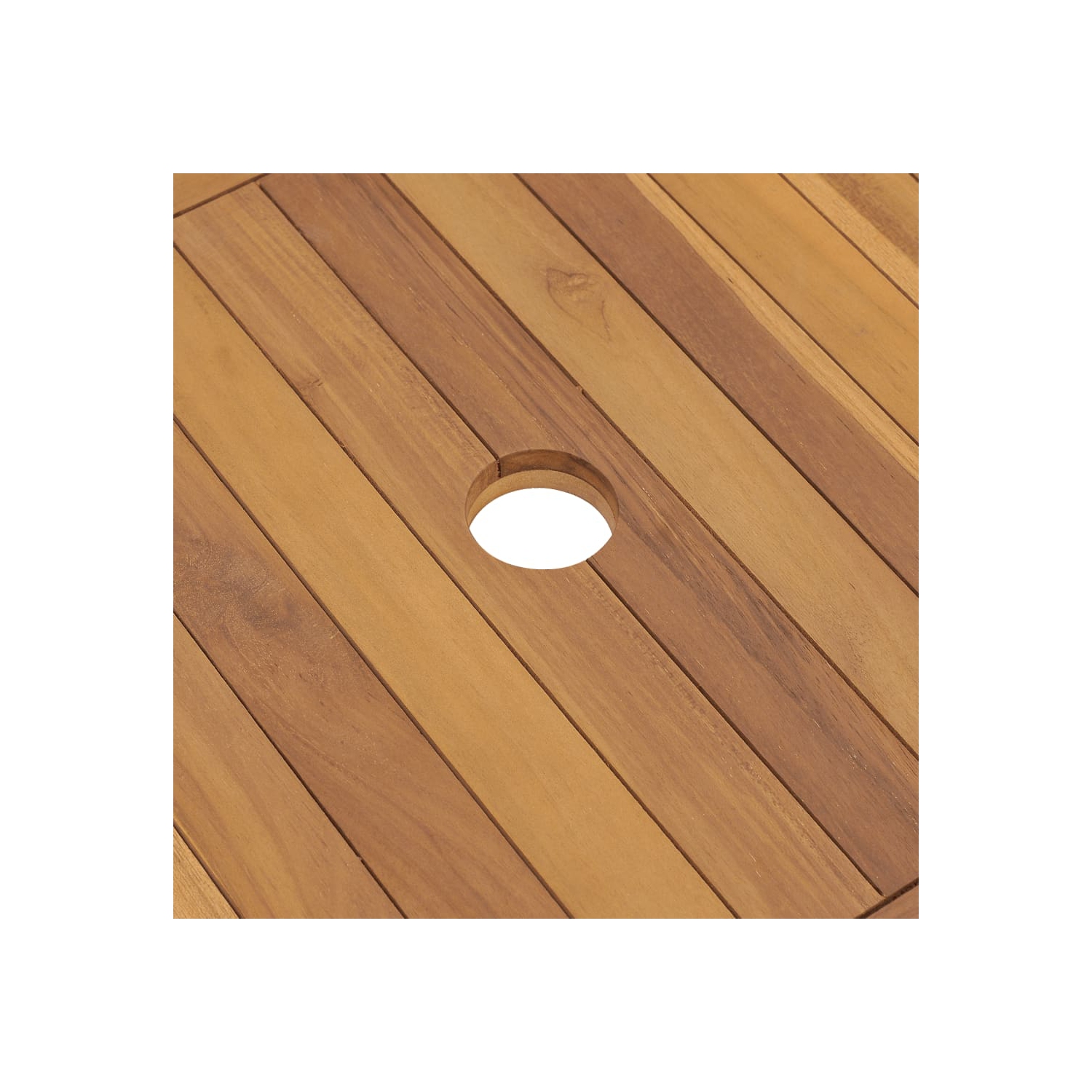 vidaXL Bathroom Vanity Cabinet Solid Wood Teak 132x45x75 cm