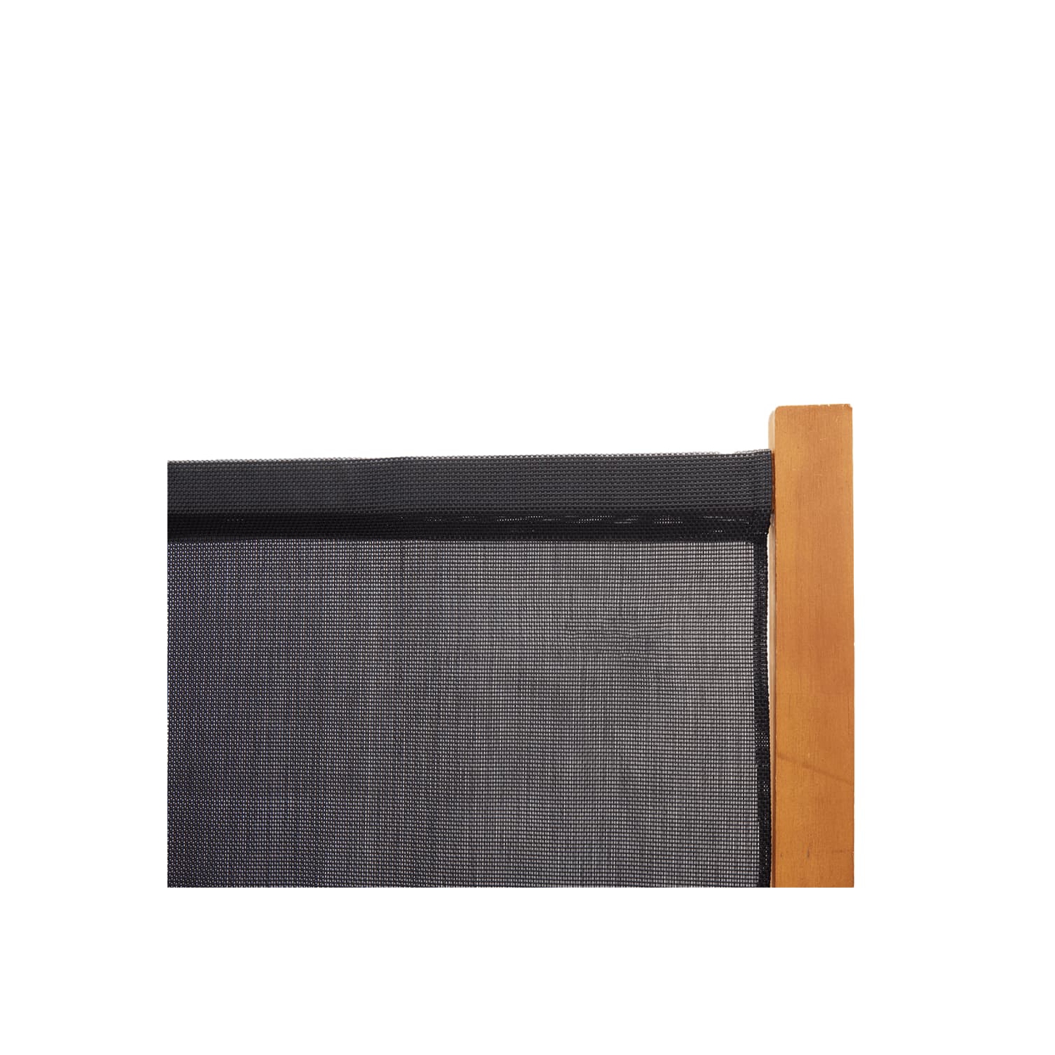 VidaXL – séparateur de pièce à 6 panneaux, noir, 420 x 180&nbsp;cm