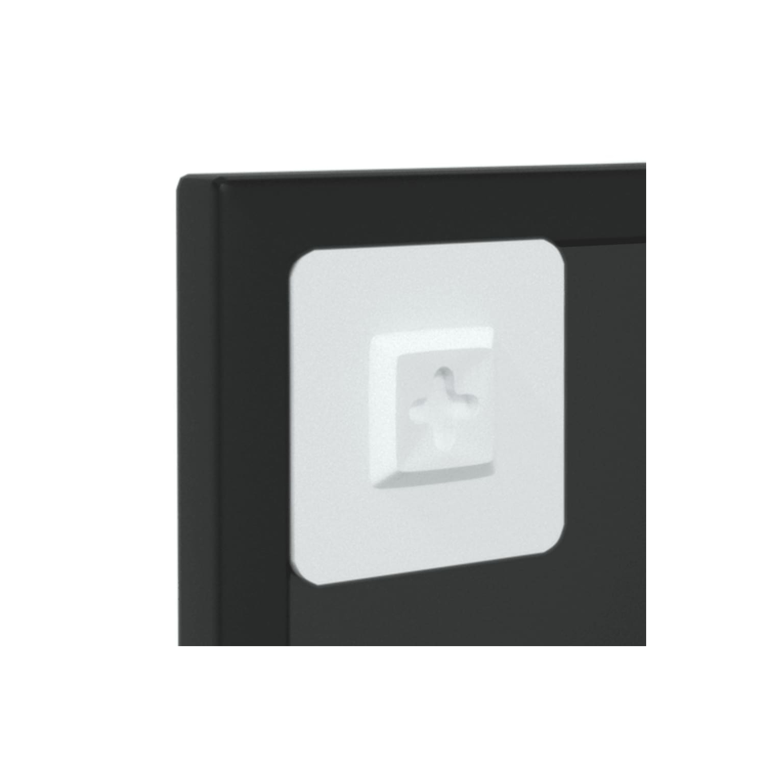 vidaXL Wall Mirror Black 60x40 cm Metal