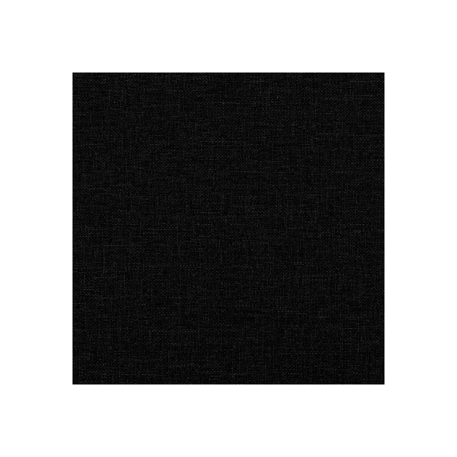 vidaXL 3 Piece Sofa Set with Cushions Black Fabric