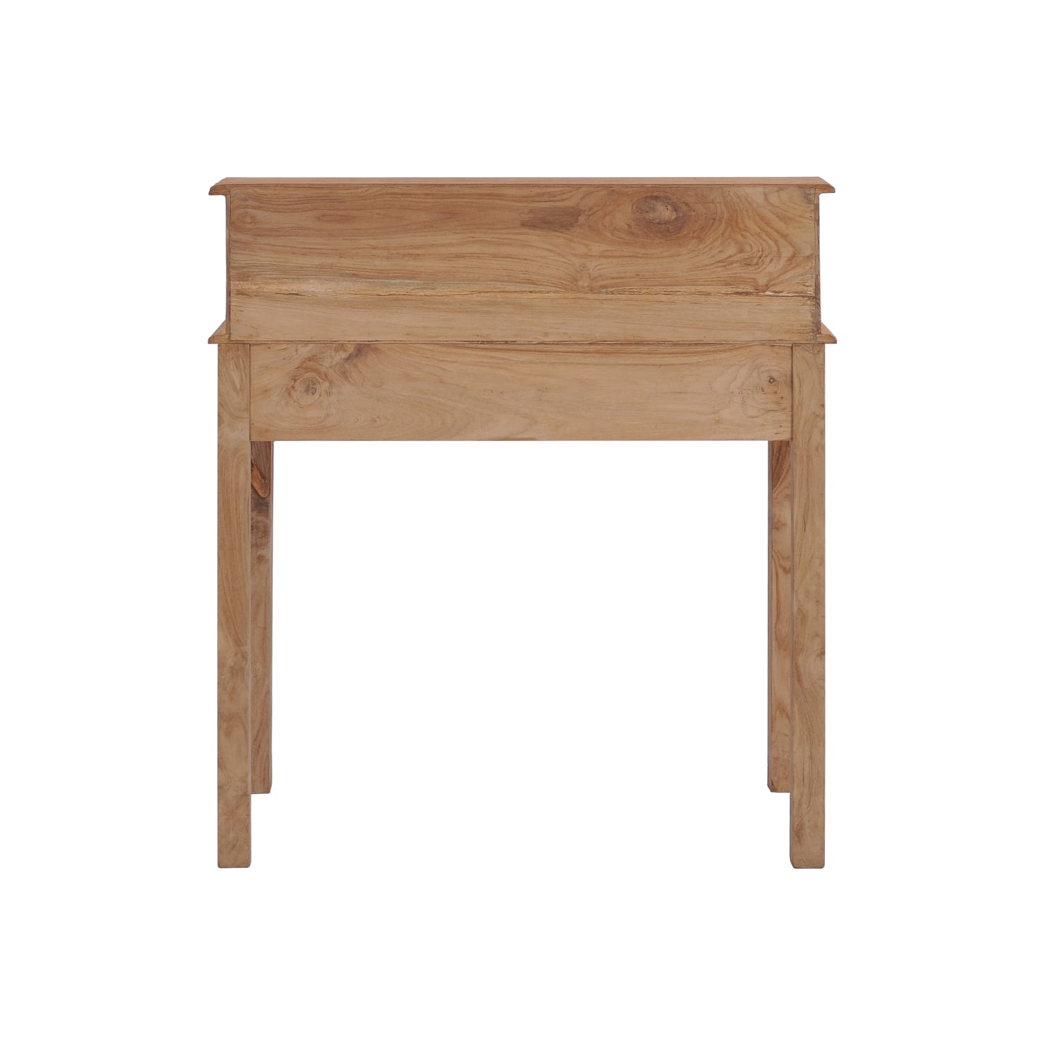 vidaXL Desk 90x50x100 cm Solid Teak Wood