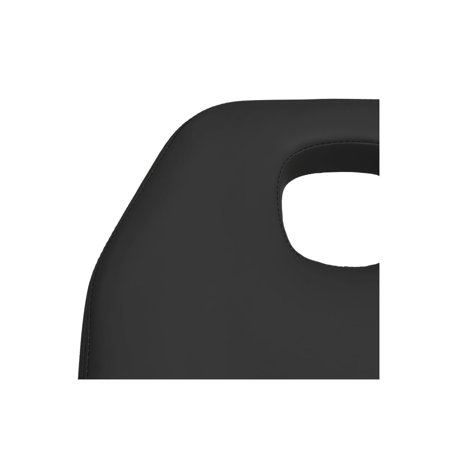 vidaXL Massage Table Black 180x62x(86.5-118) cm