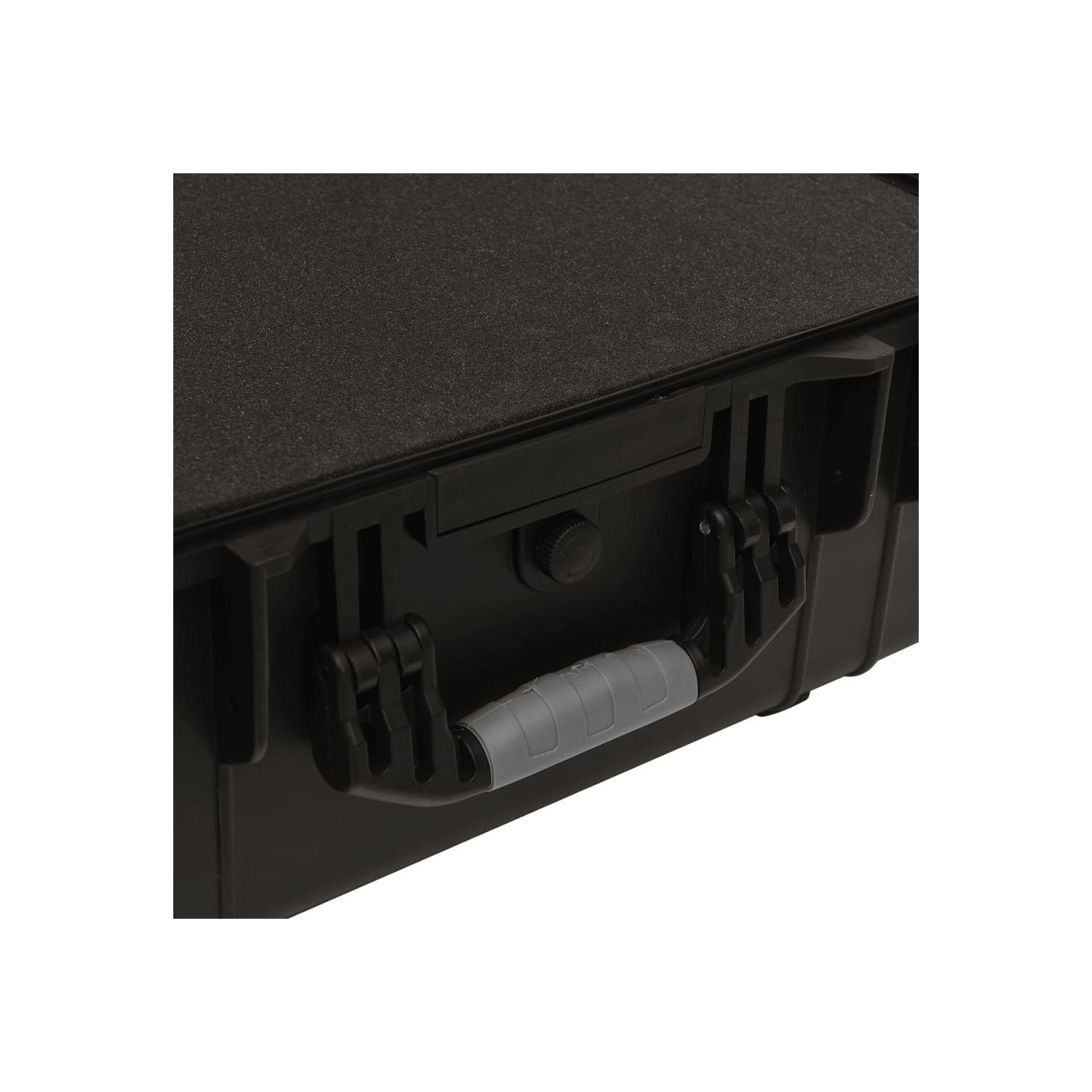 vidaXL Wheeled Flight Case Black 58x45x27 cm PP