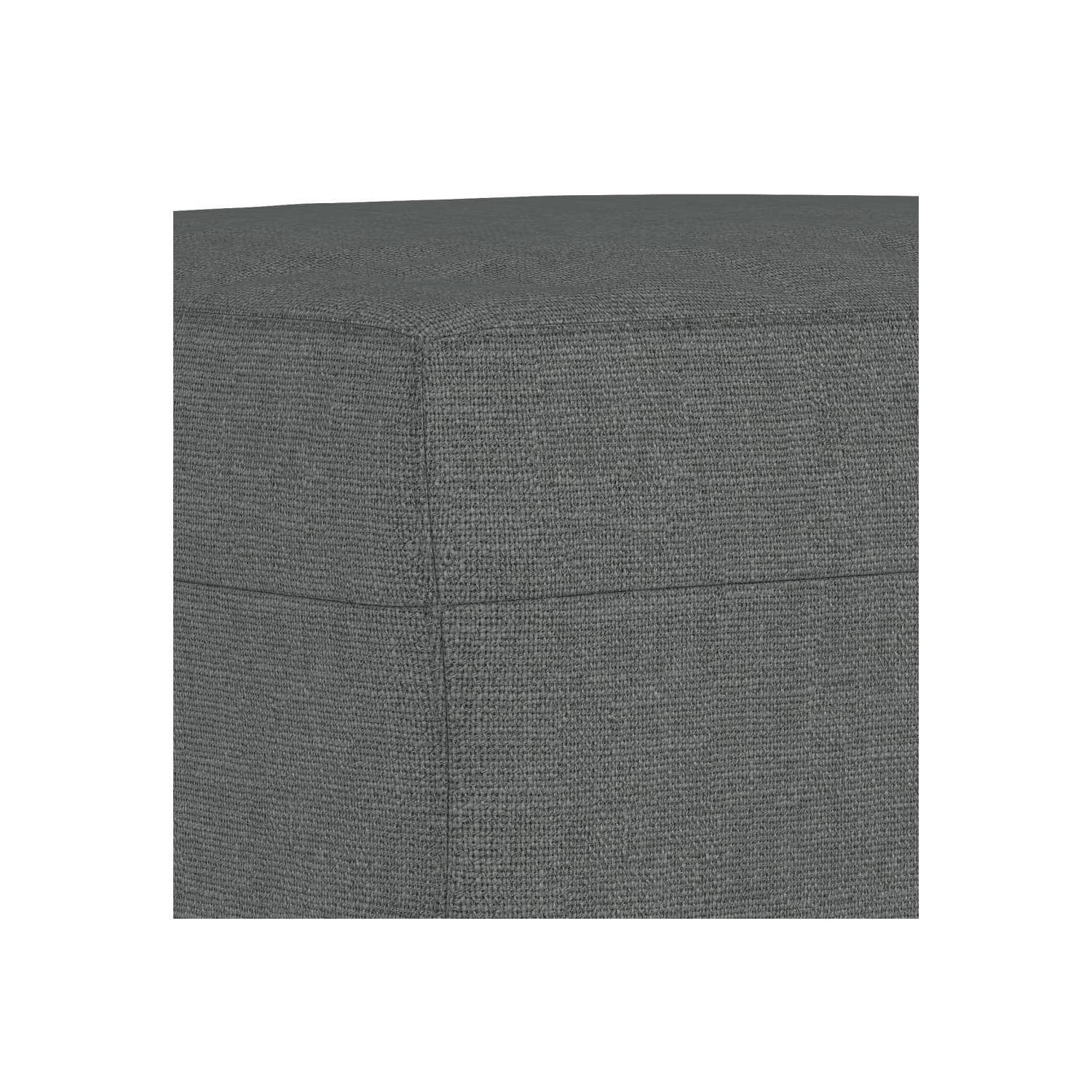 vidaXL 4 Piece Sofa Set with Cushions Dark Grey Fabric