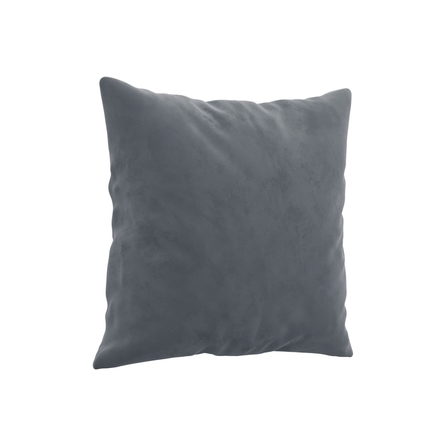 vidaXL 2-Seater Sofa with Throw Pillows Dark Grey 140 cm Velvet