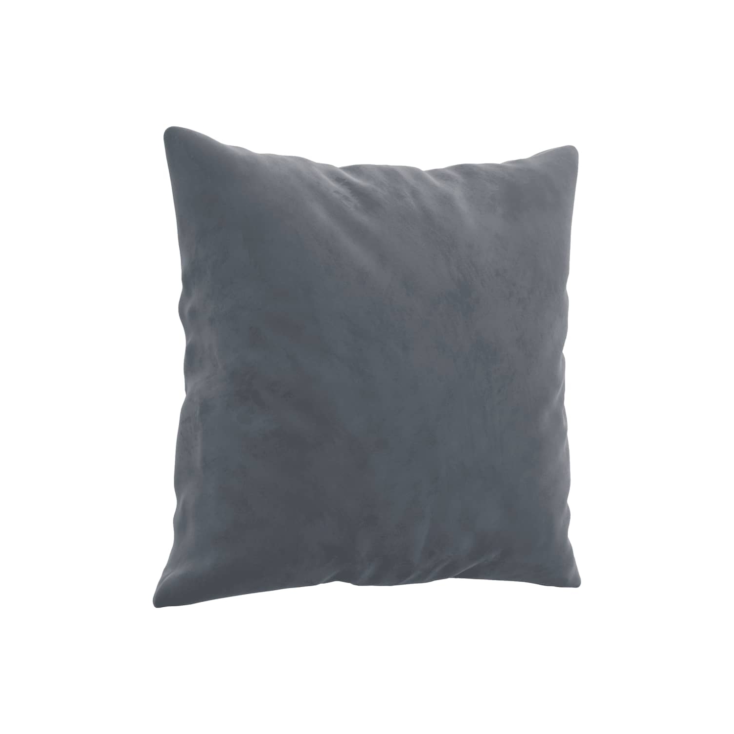 vidaXL 2-Seater Sofa with Throw Pillows Dark Grey 120 cm Velvet