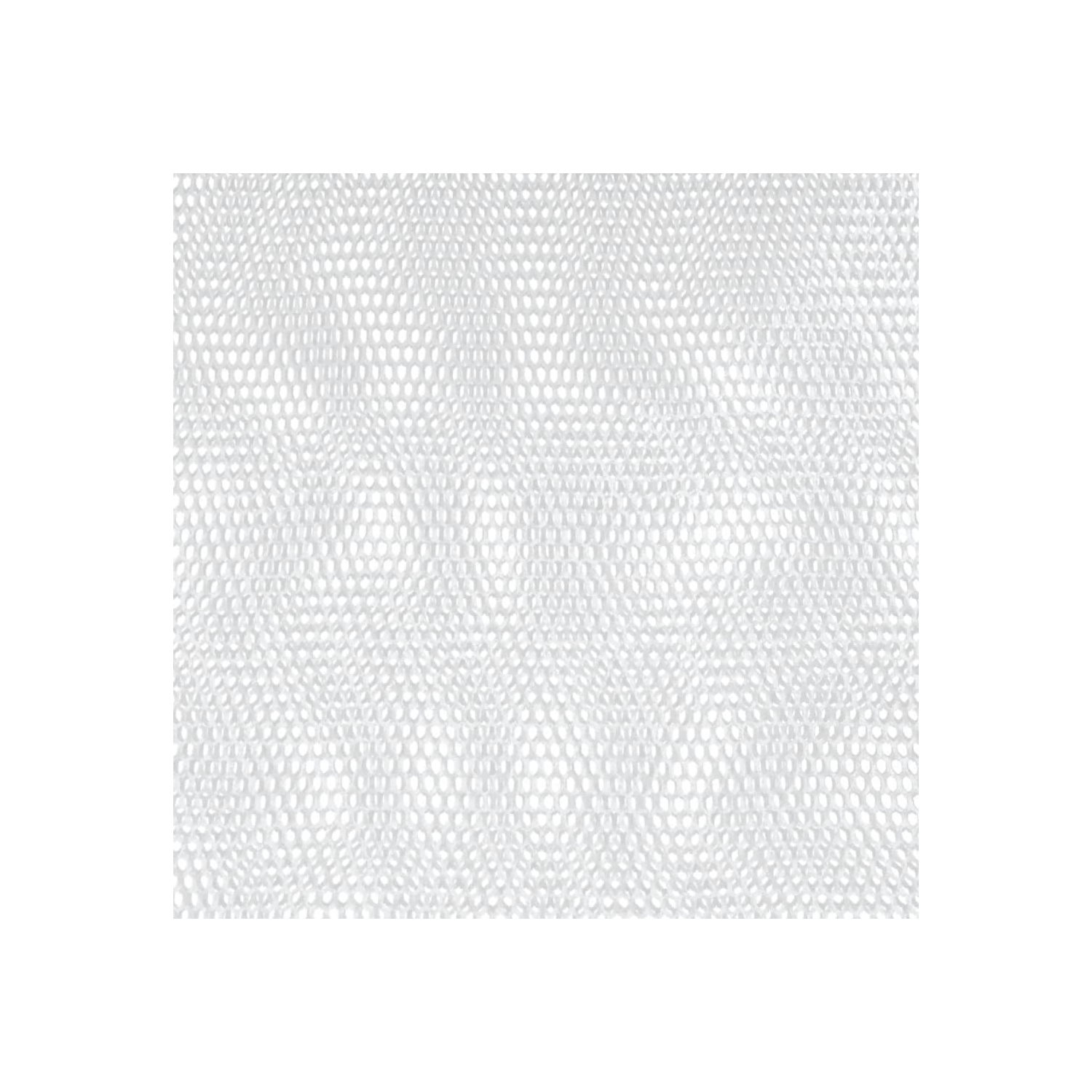 vidaXL Office Chair White Mesh Fabric and Faux Leather