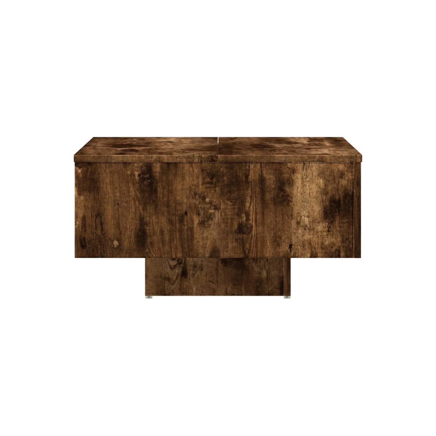 vidaXL Coffee Table Smoked Oak 60x60x31.5 cm Engineered Wood