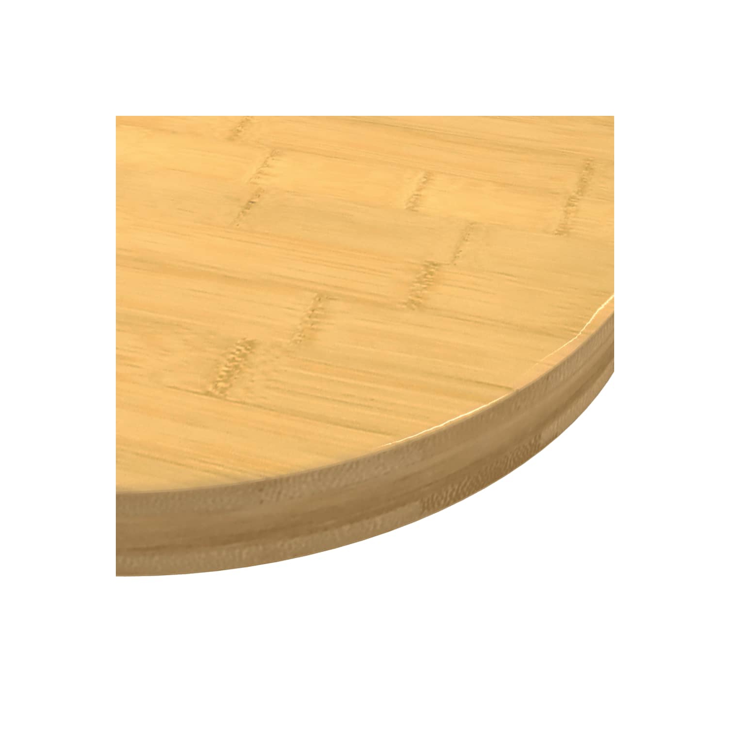 Dessus de table vidaXL Ø80xBambou 4&nbsp;cm