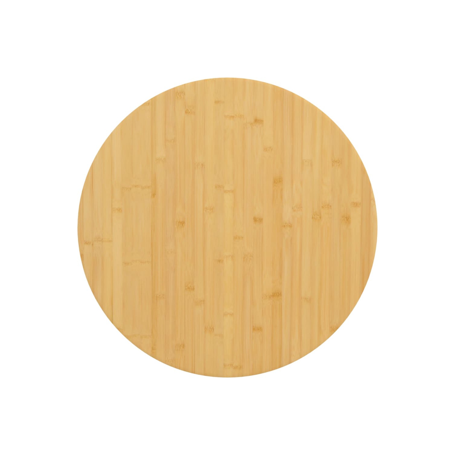 Surface de table vidaXL Ø90x1.5&nbsp;cm Bambou