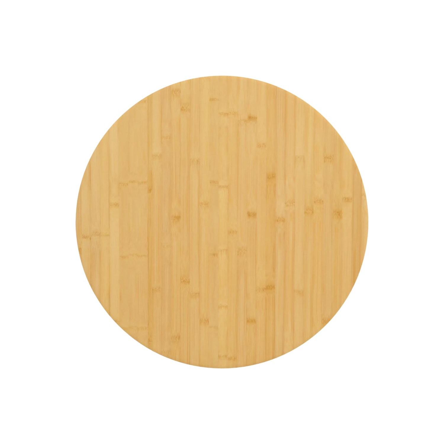 Surface de table vidaXL Ø70x1.5&nbsp;cm Bambou