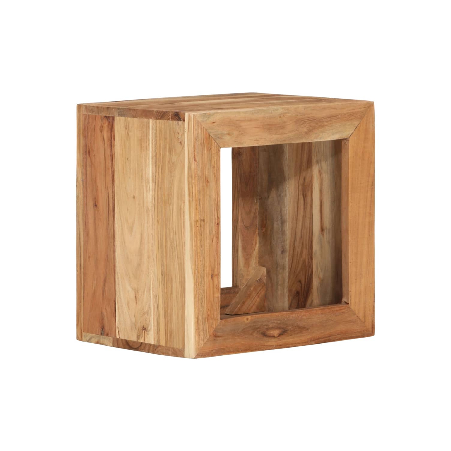 vidaXL Stool 40x30x40 cm Solid Wood Acacia