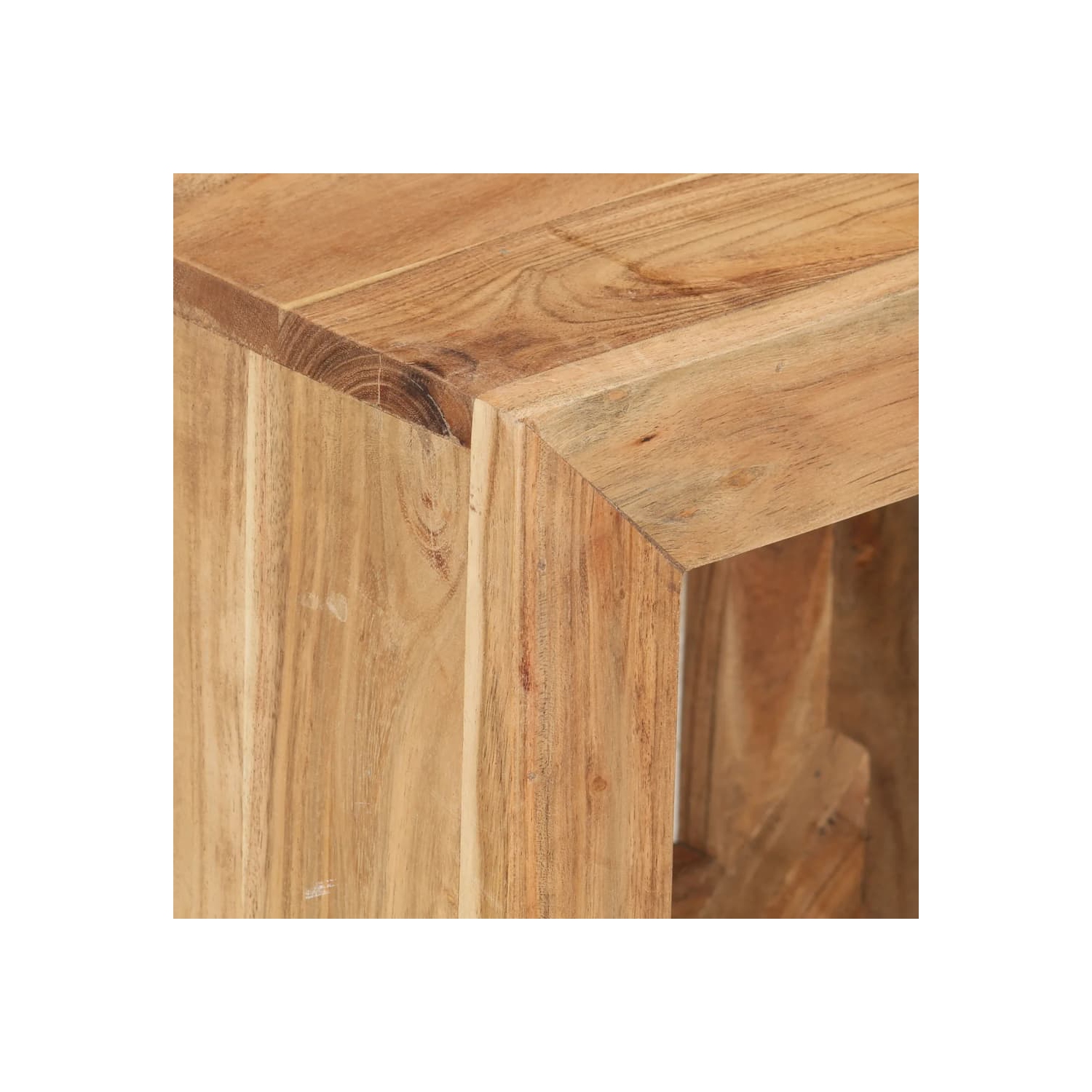 vidaXL Stool 40x30x40 cm Solid Wood Acacia