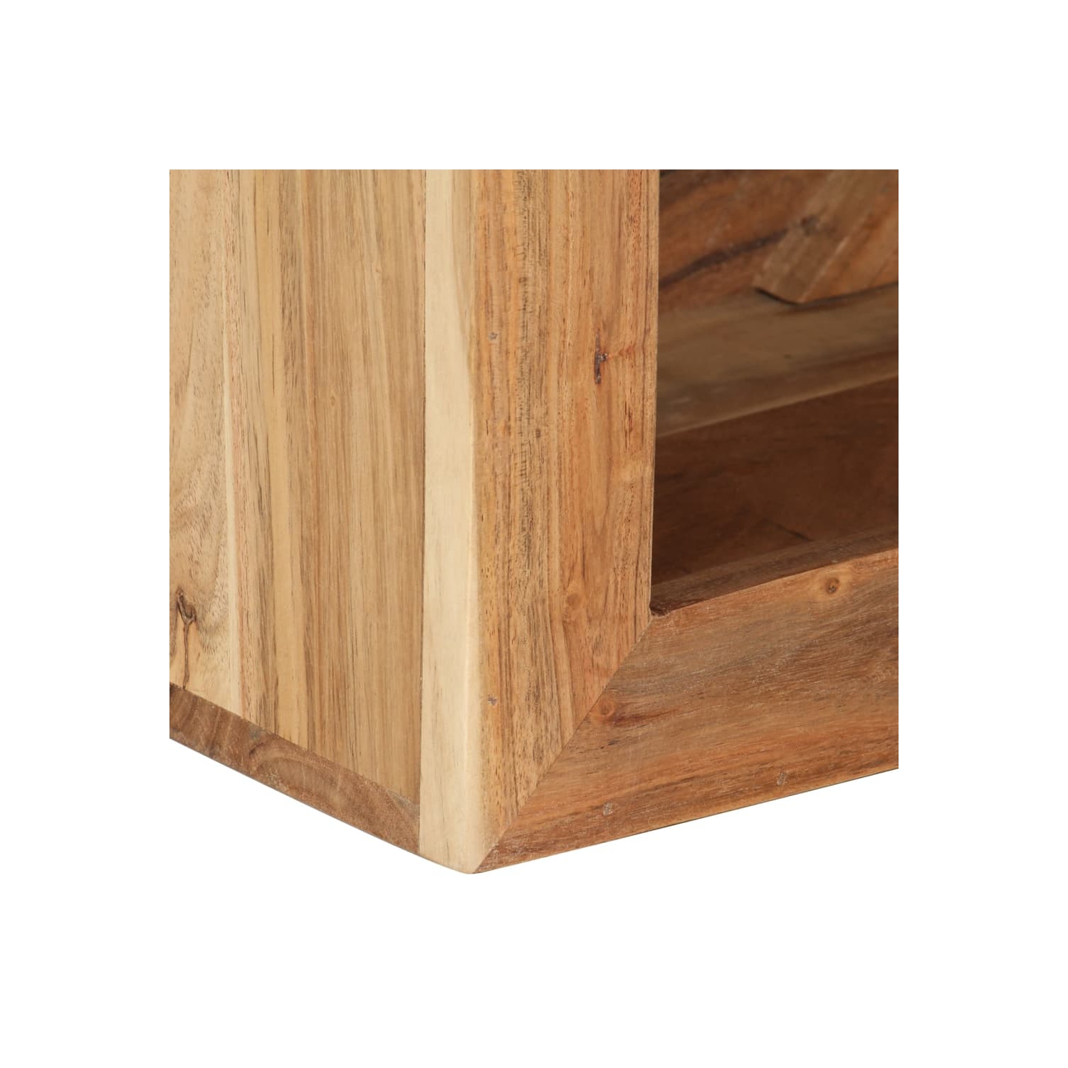vidaXL Stool 40x30x40 cm Solid Wood Acacia