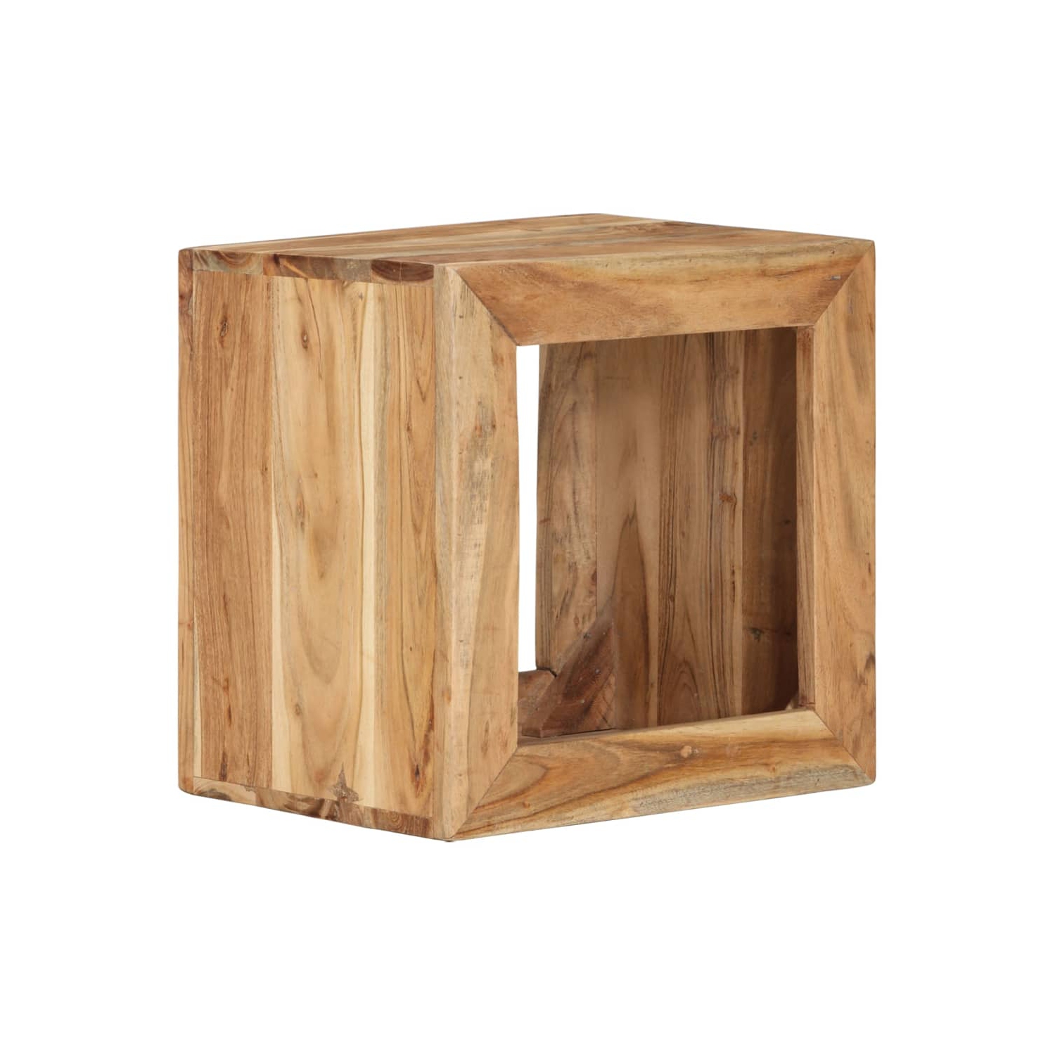 vidaXL Stool 40x30x40 cm Solid Wood Acacia