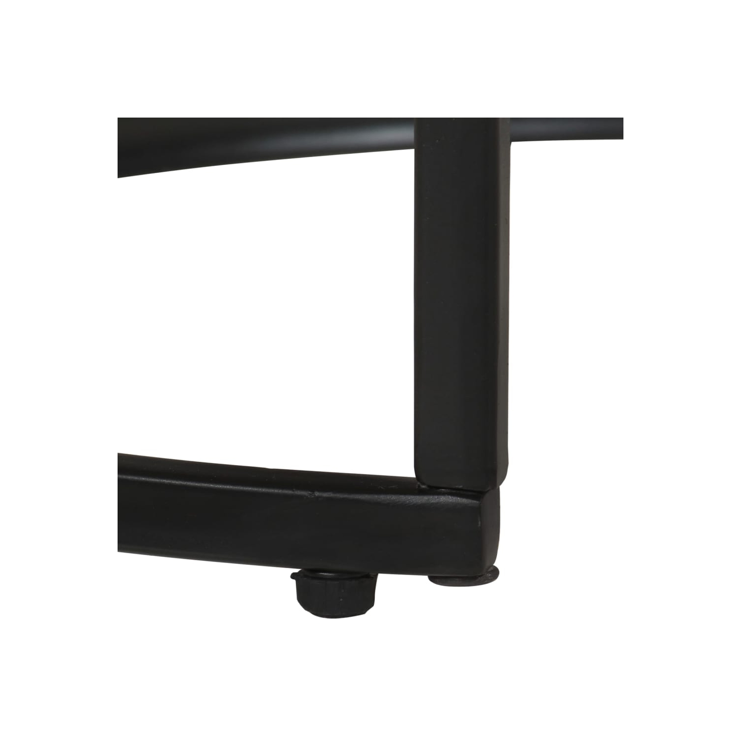 vidaXL Nesting Tables 2 pcs Rough Mango Wood