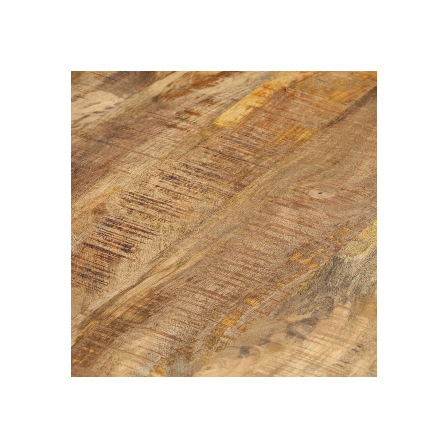 vidaXL Nesting Tables 2 pcs Rough Mango Wood