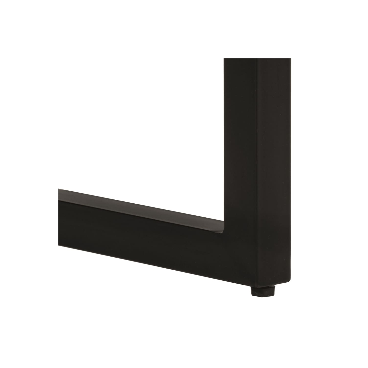 vidaXL Console Table 110x35x76 cm Solid Rough Wood Mango