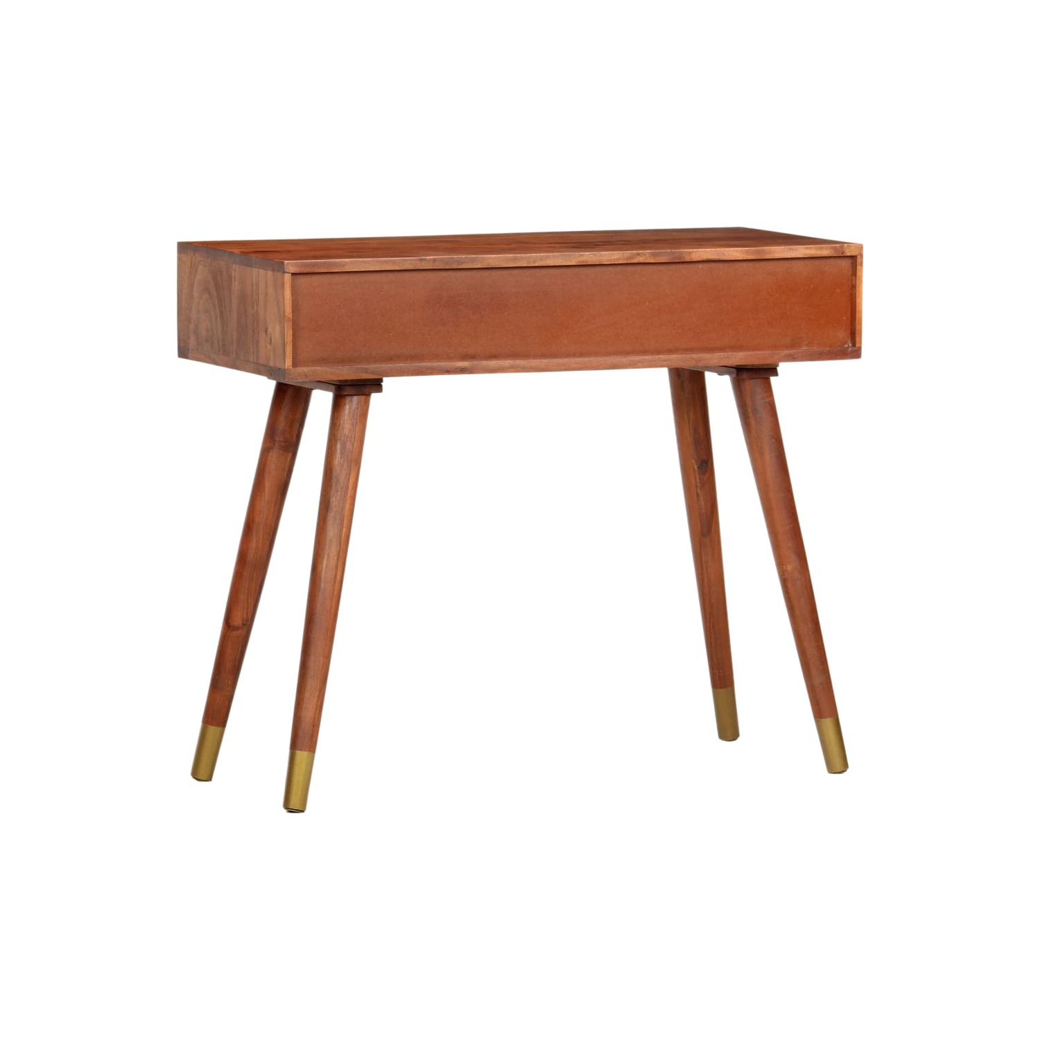 vidaXL Console Table 90x35x76 cm Solid Acacia Wood
