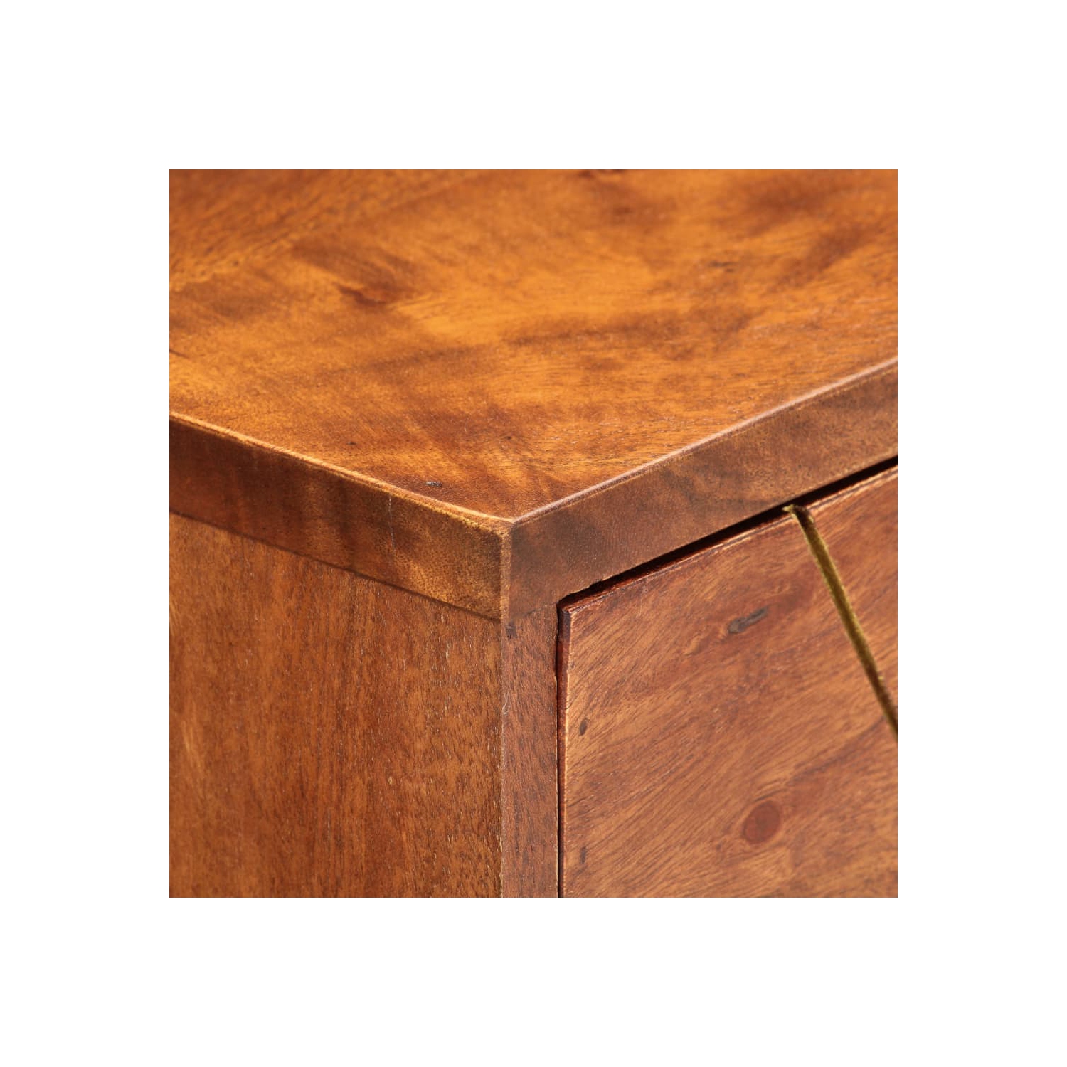 vidaXL Console Table 90x35x76 cm Solid Acacia Wood