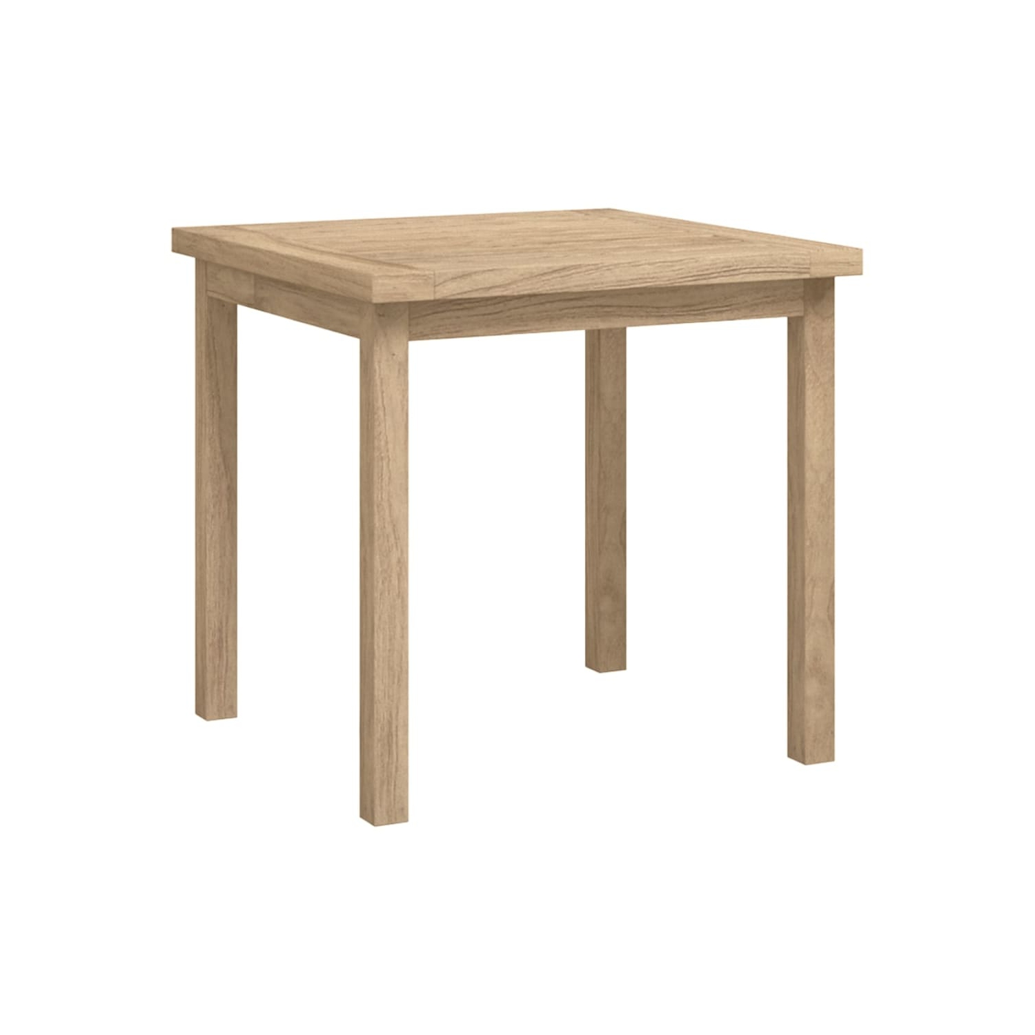 vidaXL Side Table 45x45x45 cm Solid Wood Teak