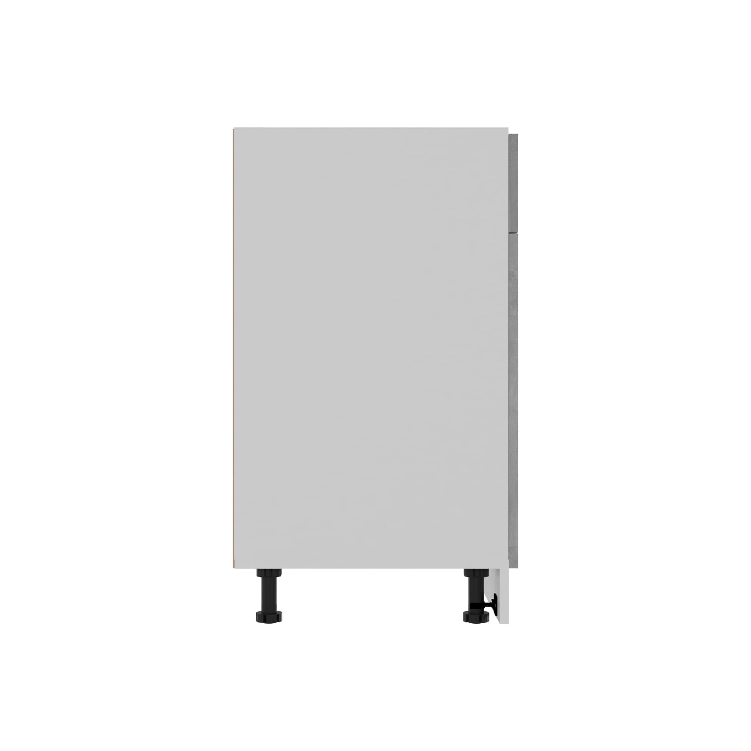 vidaXL Drawer Bottom Cabinet Concrete Grey 80x46x81.5 cm Engineered Wood