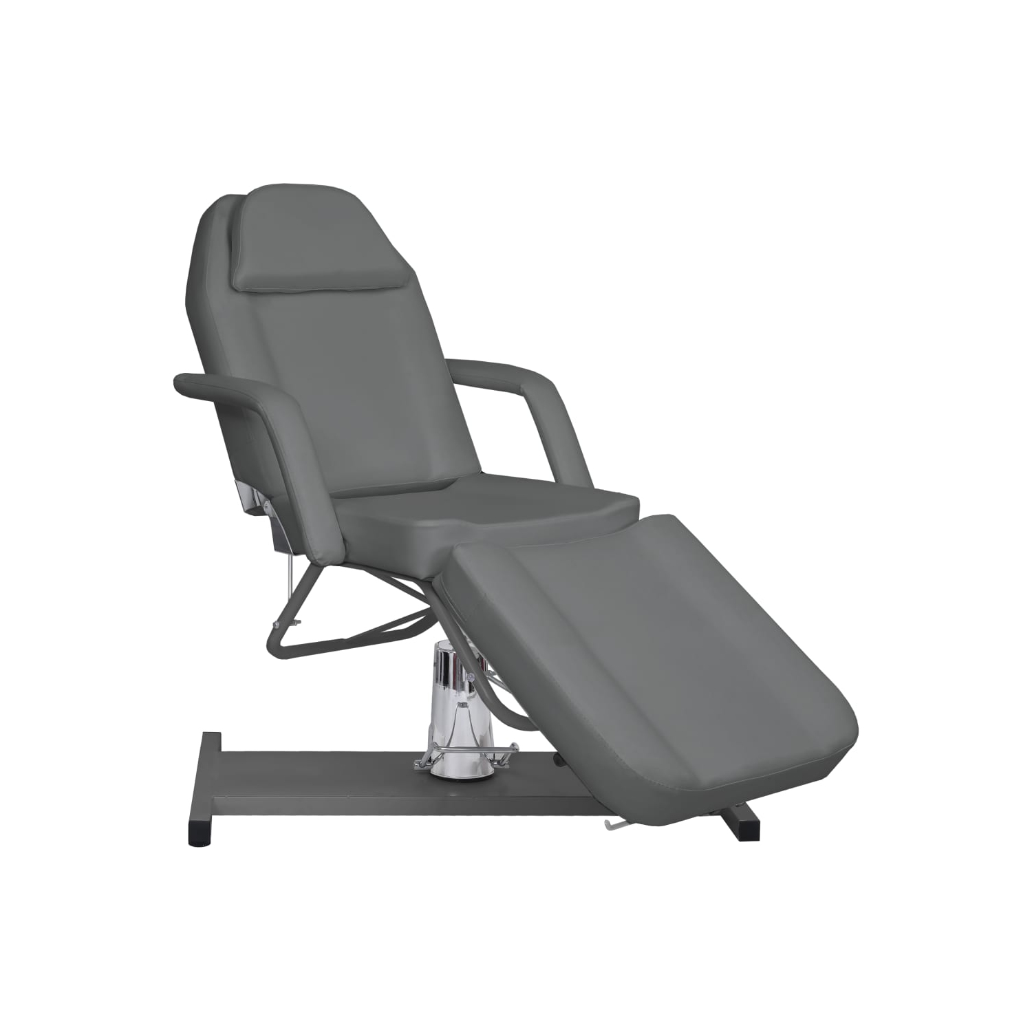 Table de massage VisdaXL grise 180x62x cm