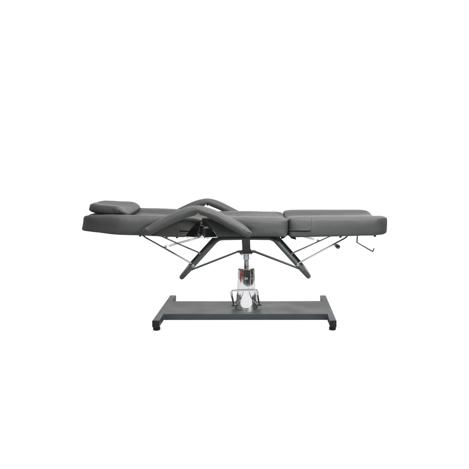 Table de massage VisdaXL grise 180x62x cm
