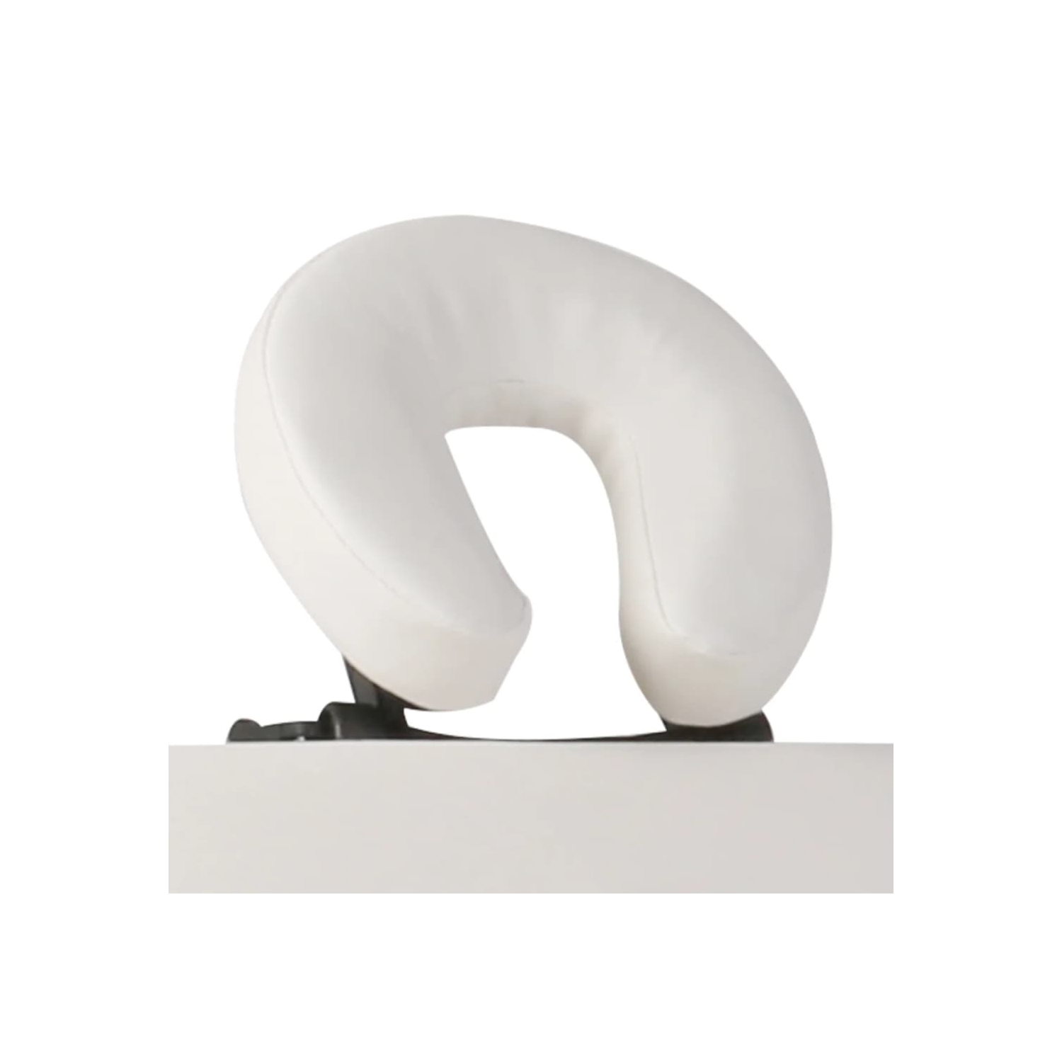 vidaXL Cream White Foldable Massage Table 4 Zones with Wooden Frame