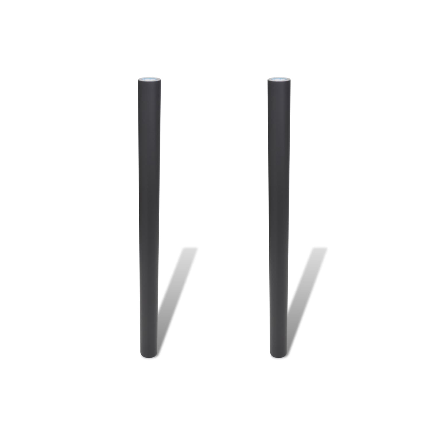 vidaXL Wall Sticker Blackboard 0.6 x 2 m 2 Rolls with Chalks