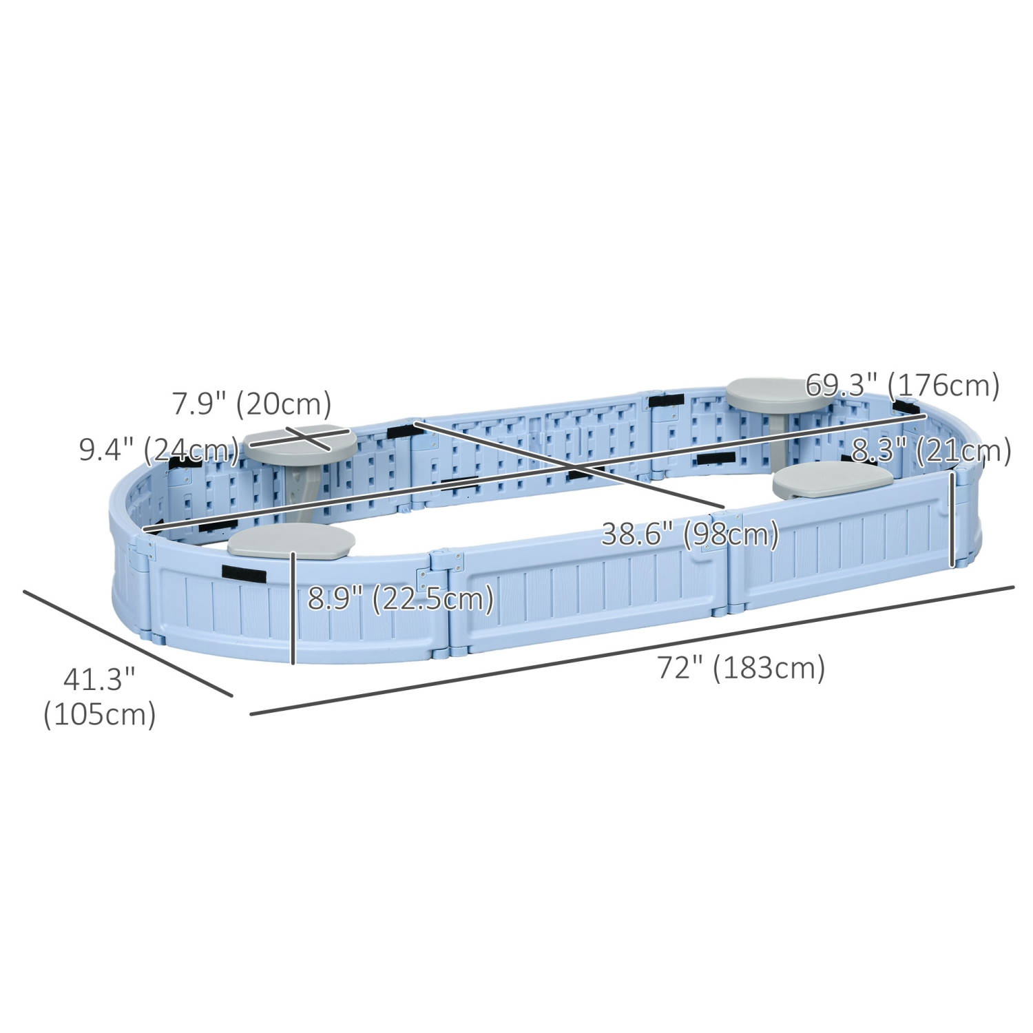 Outsunny Kids Sandbox with Cover, Sandbox Outdoor with Corner Seat, Easy Assembly, Play Sand Station for Backyard, Garden, 72" x 41.3" x 8.9", Light
